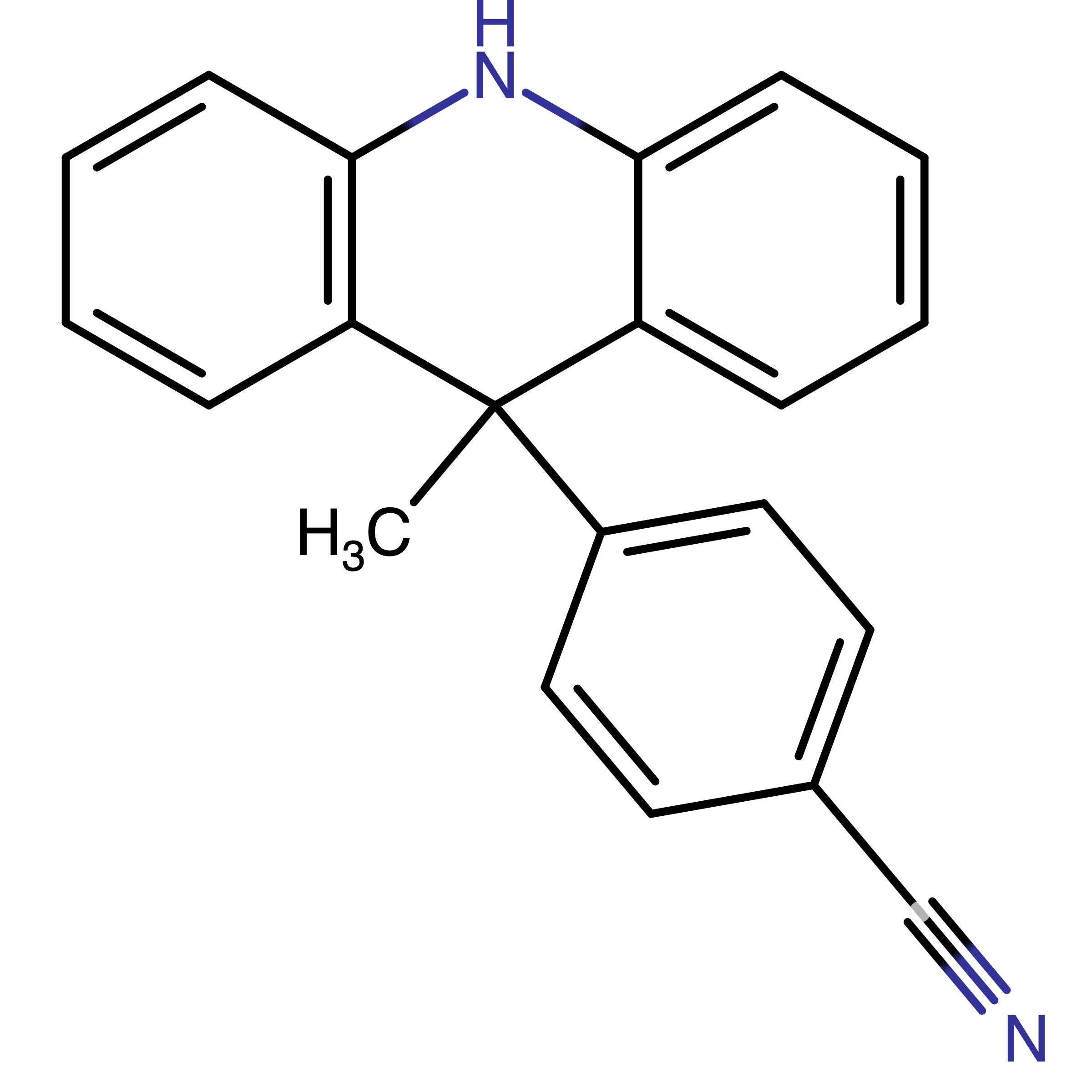 CAS 2624307-15-7 | 4-(9-Methyl-9,10-dihydroacridin-9-yl)benzonitrile