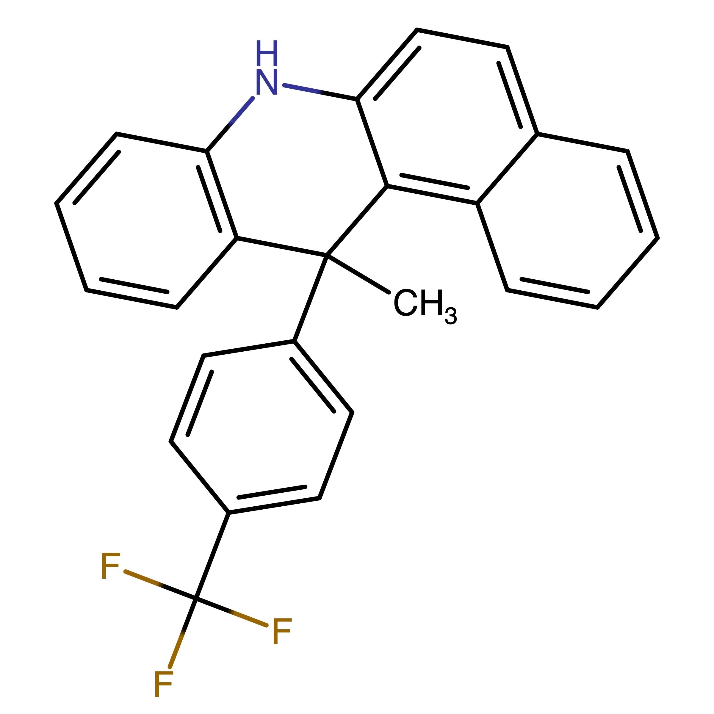 CAS 2887418-91-7 | 12-Methyl-12-(4-(trifluoromethyl)phenyl)-7,12-dihydrobenzo[a]acridine