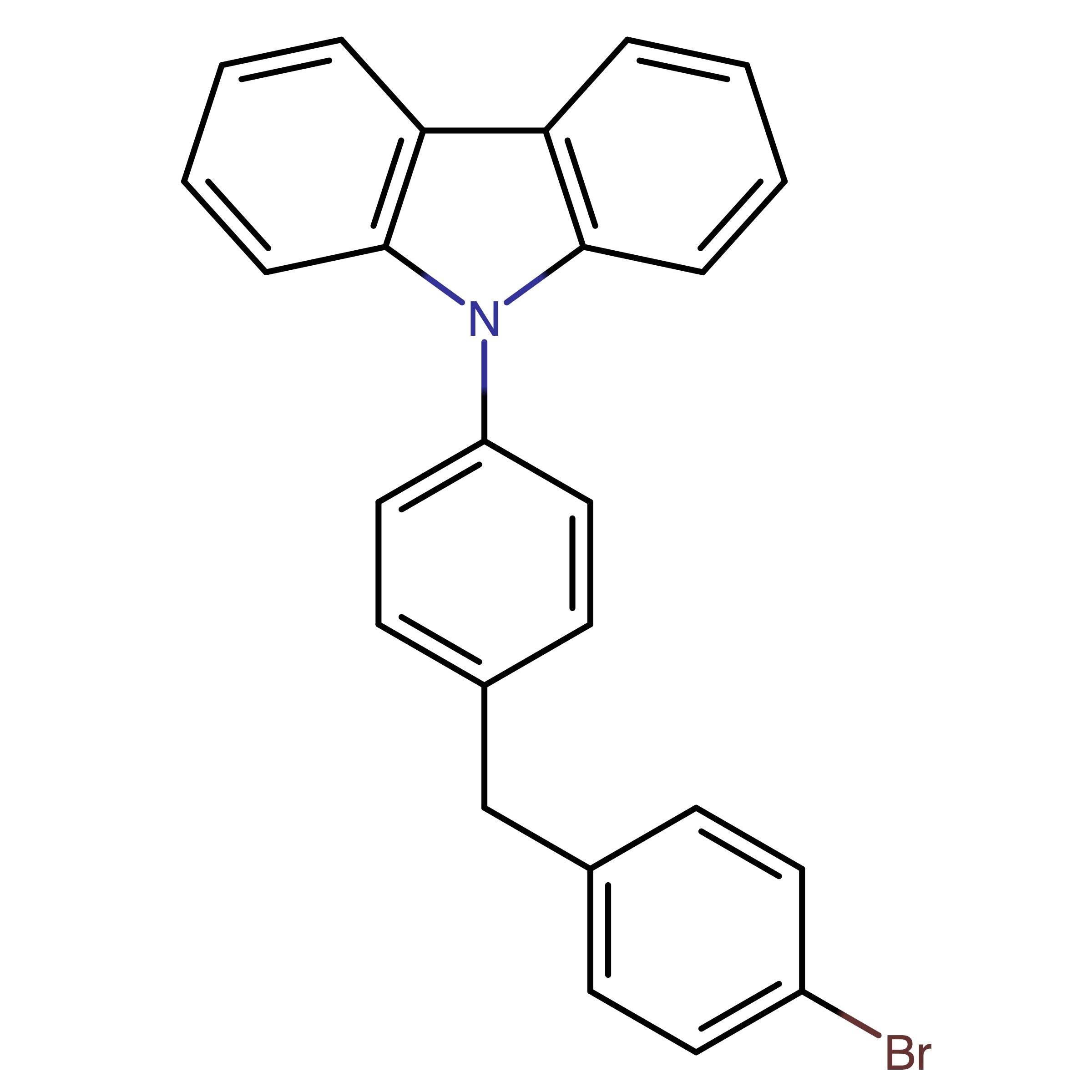 CAS 2842036-49-9 | 9-(4-(4-Bromobenzyl)phenyl)-9H-carbazole