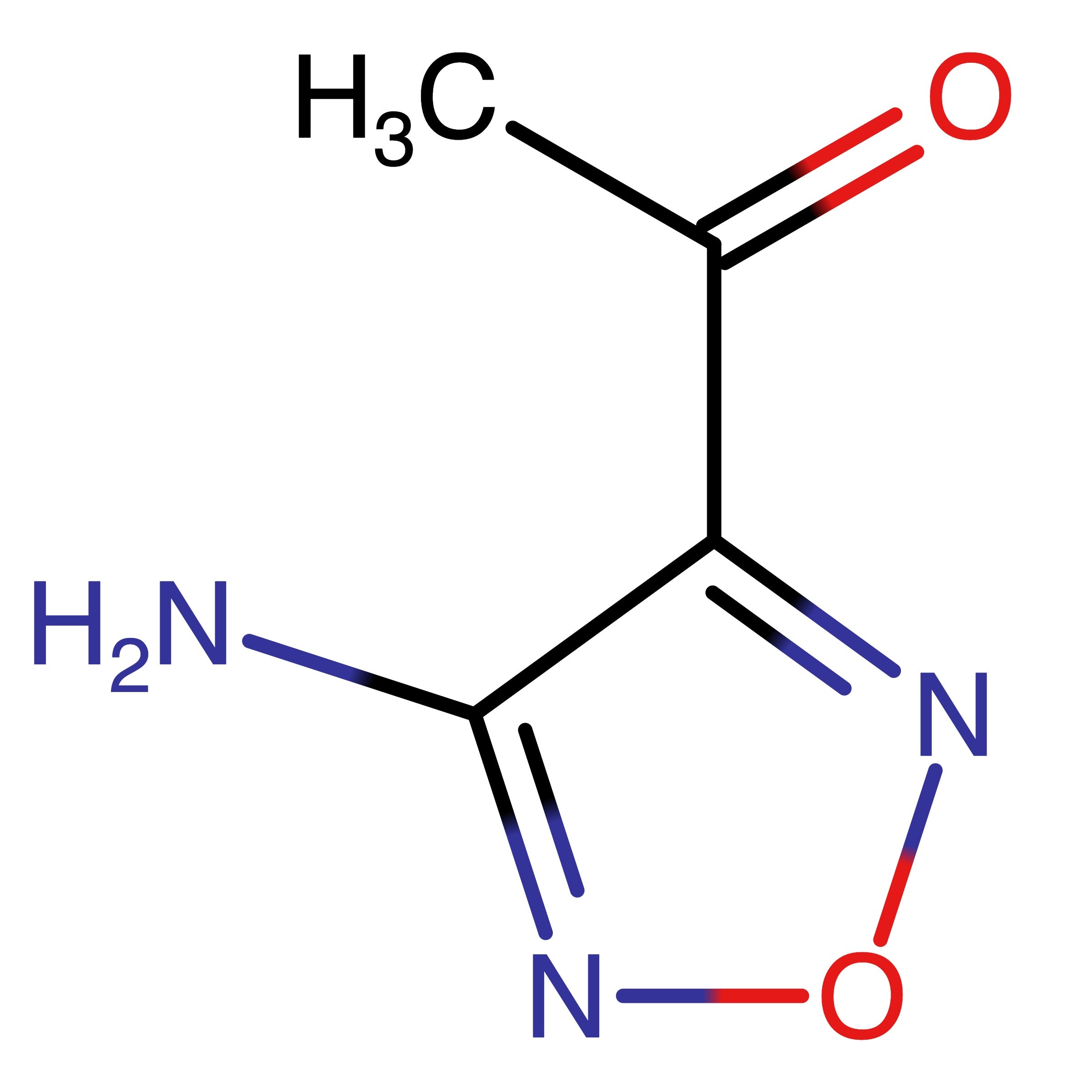 CAS 17647-71-1 | 1-(4-Amino-1,2,5-oxadiazol-3-yl)ethan-1-one | MFCD17015418