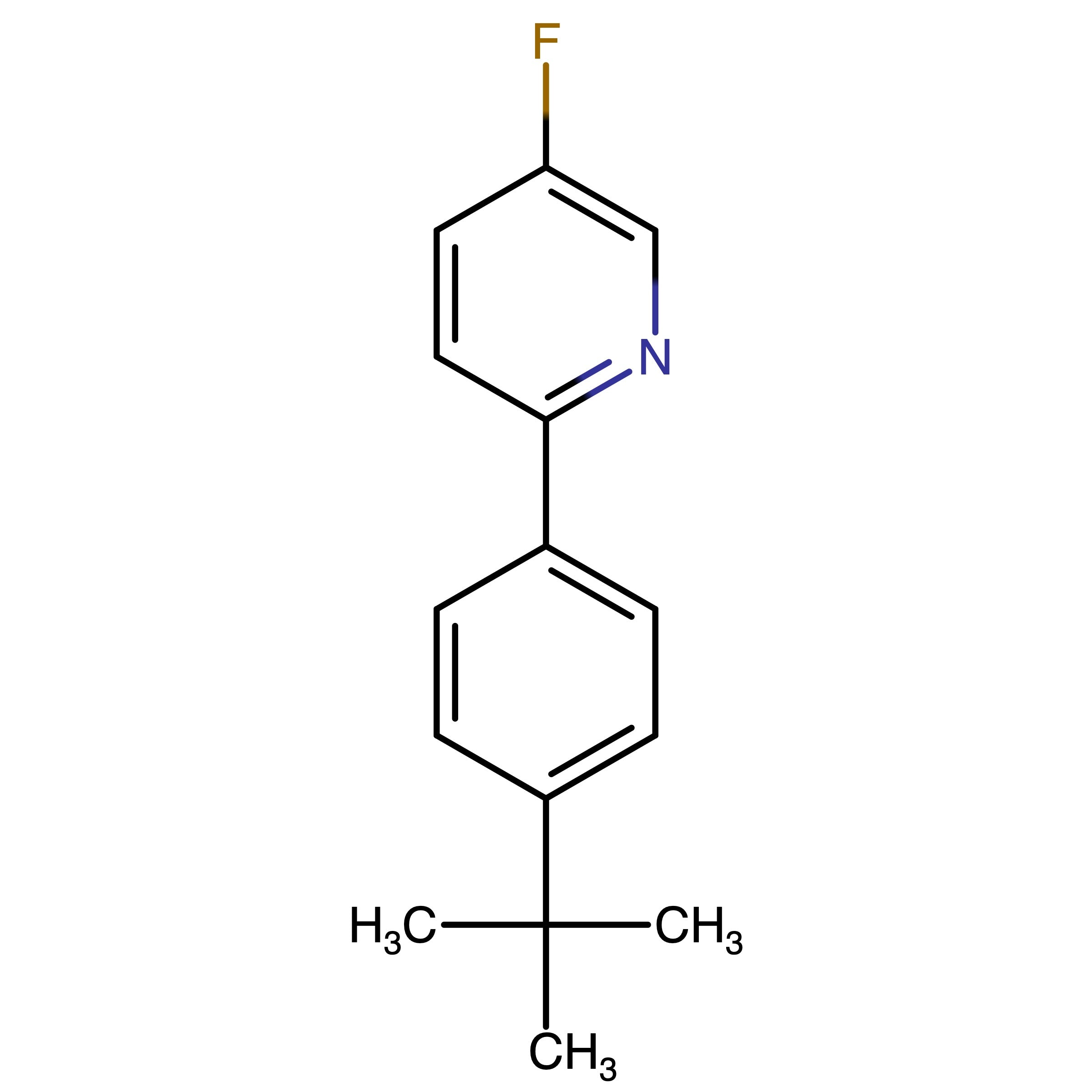 CAS 1431616-35-1 | 2-(4-(tert-Butyl)phenyl)-5-fluoropyridine