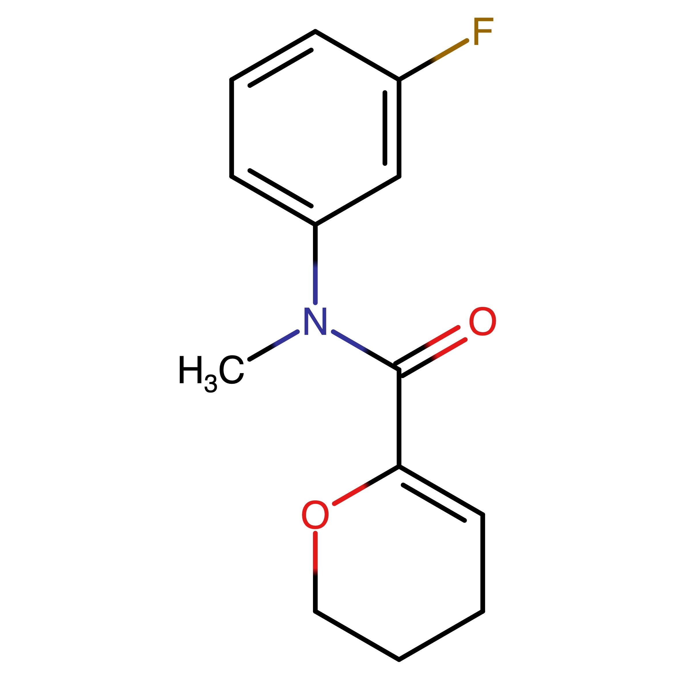 CAS 3015545-35-1 | N-(3-Fluorophenyl)-N-methyl-3,4-dihydro-2H-pyran-6-carboxamide