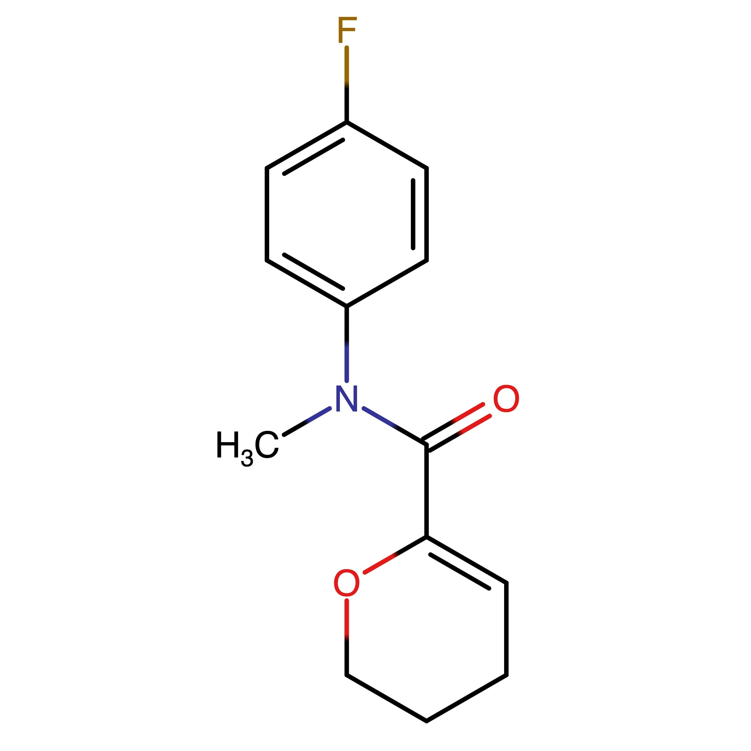 CAS 3015545-40-8 | N-(4-Fluorophenyl)-N-methyl-3,4-dihydro-2H-pyran-6-carboxamide