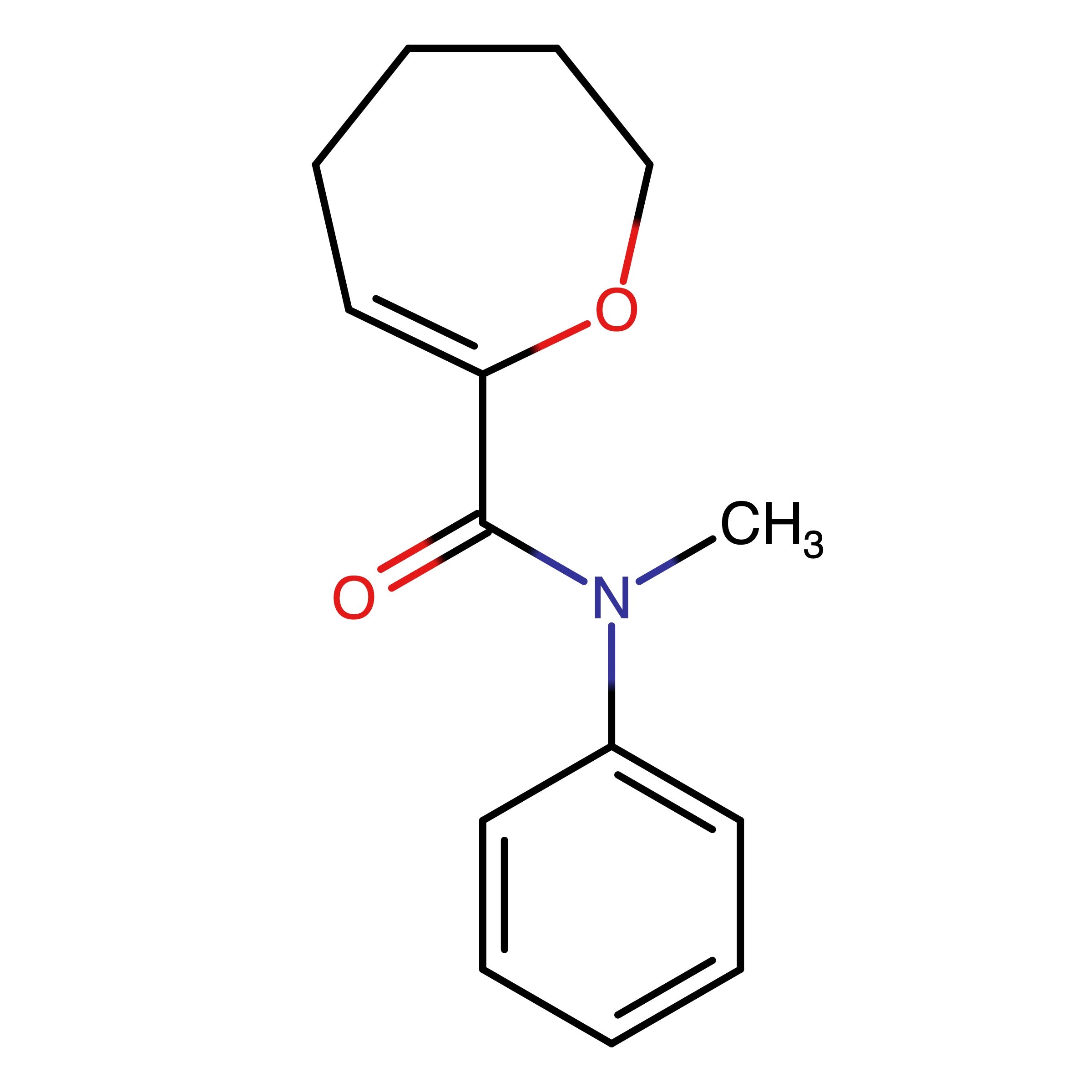 CAS 3015545-51-1 | N-Methyl-N-phenyl-4,5,6,7-tetrahydrooxepine-2-carboxamide