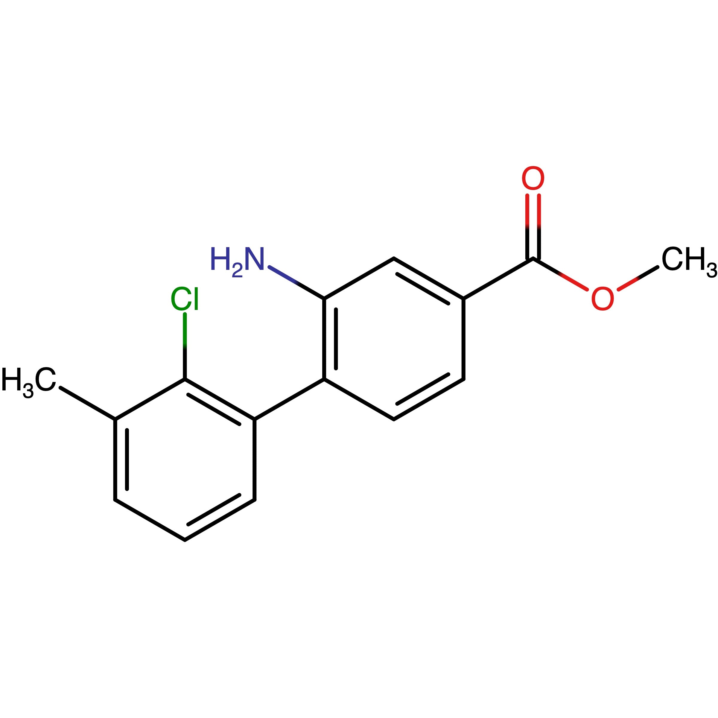 CAS 2956543-62-5 | Methyl 2-amino-2'-chloro-3'-methyl-[1,1'-biphenyl]-4-carboxylate