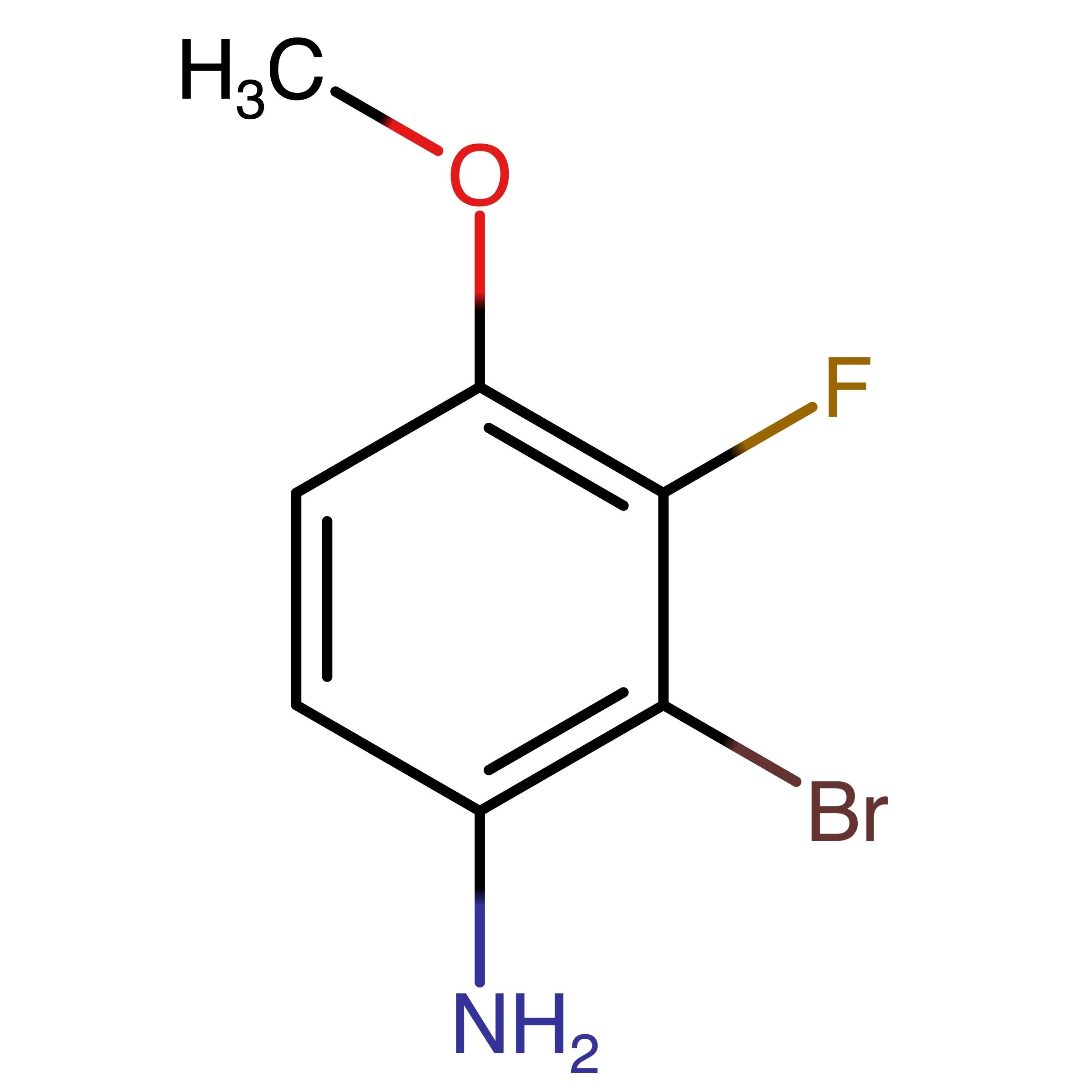 CAS 1934930-02-5 | 2-Bromo-3-fluoro-4-methoxyaniline | MFCD29761554