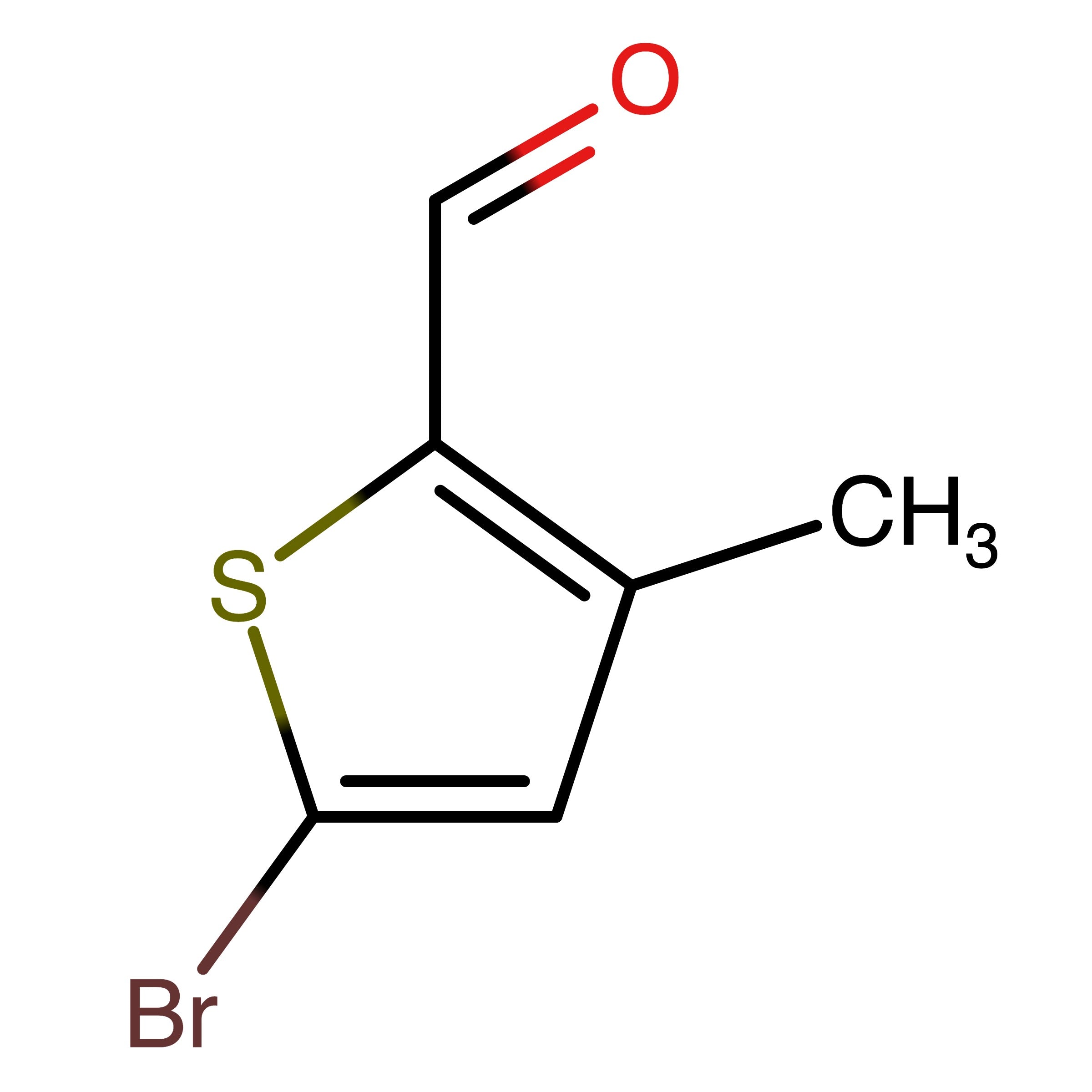 CAS 38239-46-2 | 5-Bromo-3-methylthiophene-2-carbaldehyde | MFCD10000783
