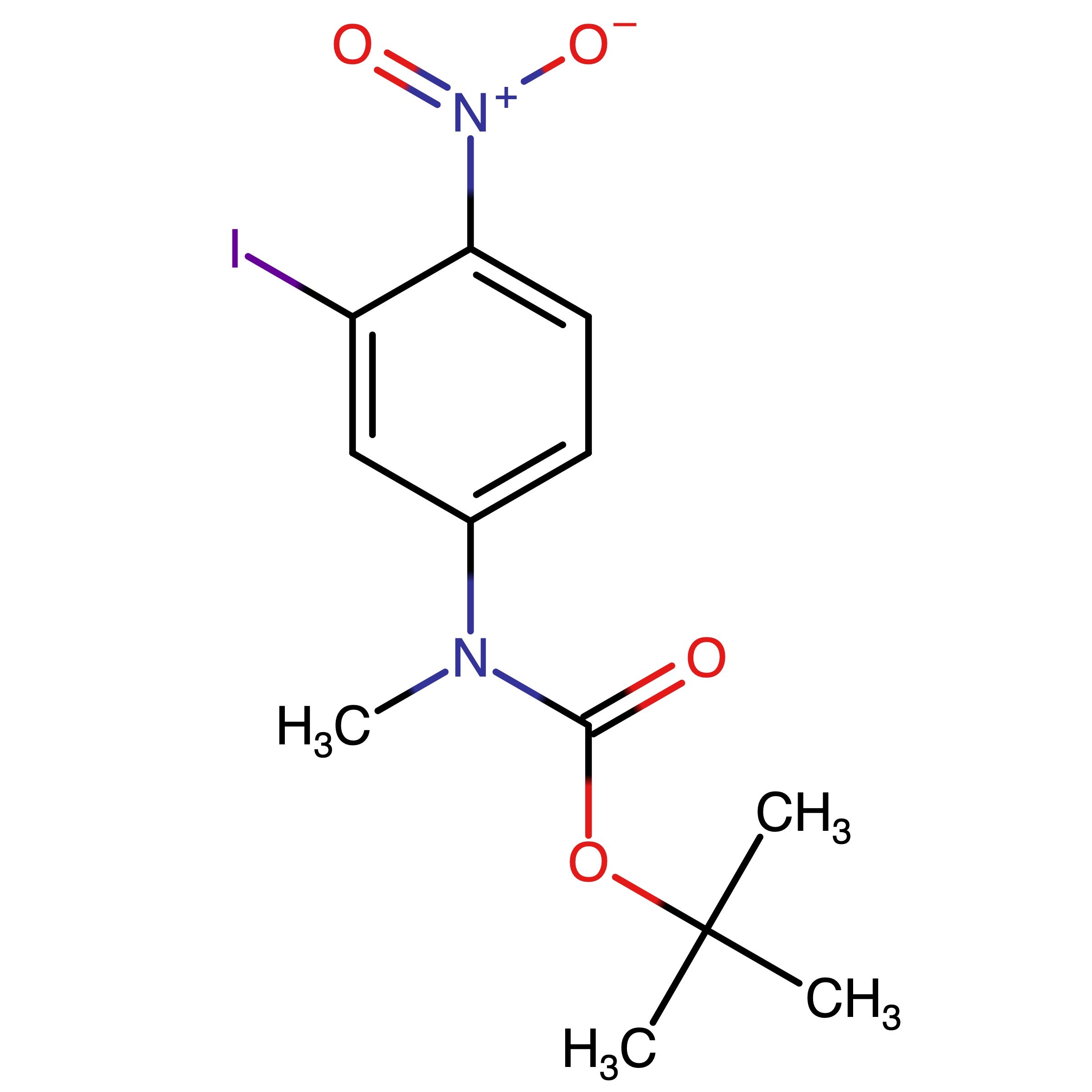 CAS 2886000-64-0 | tert-Butyl (3-iodo-4-nitrophenyl)(methyl)carbamate