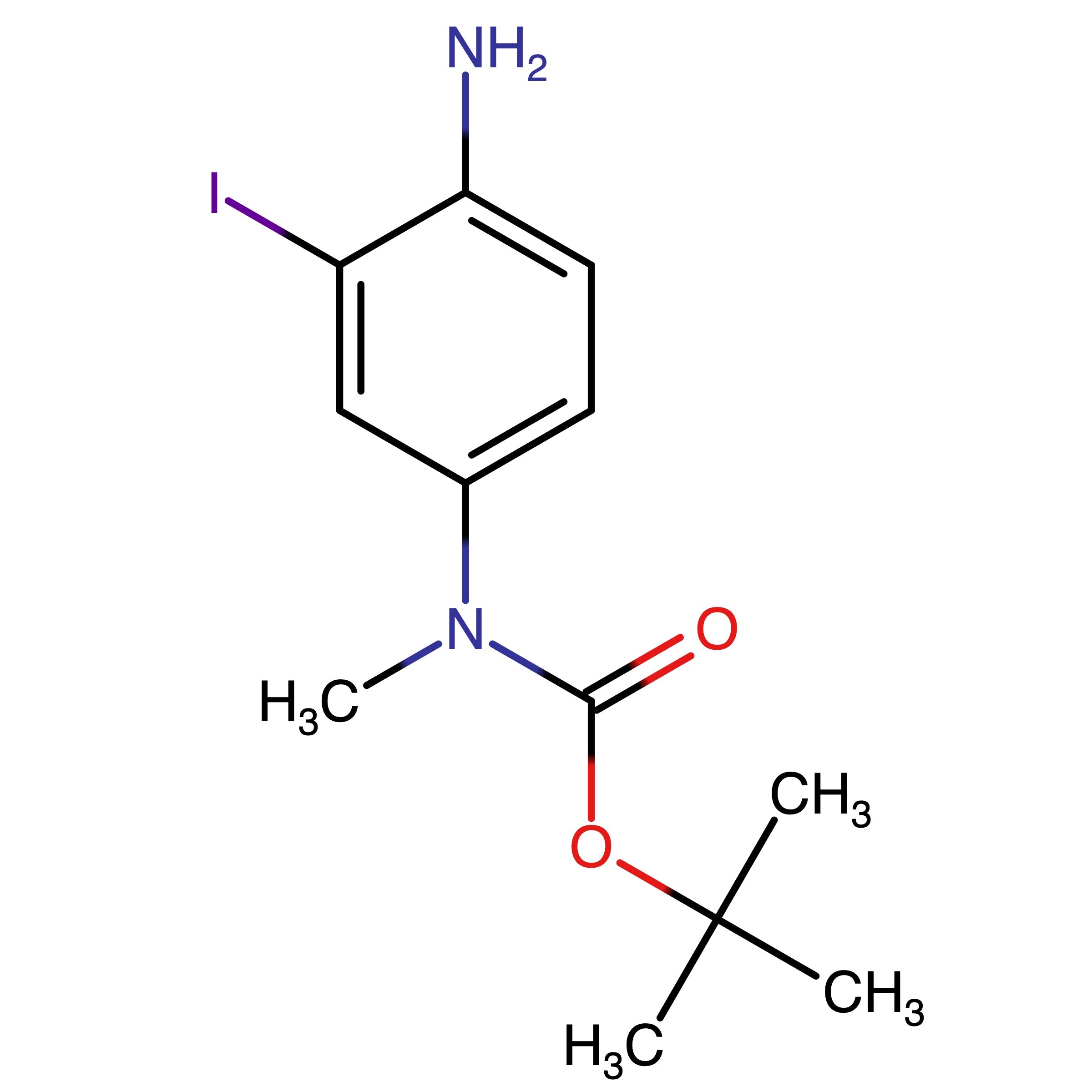 CAS 2886000-65-1 | tert-Butyl (4-amino-3-iodophenyl)(methyl)carbamate