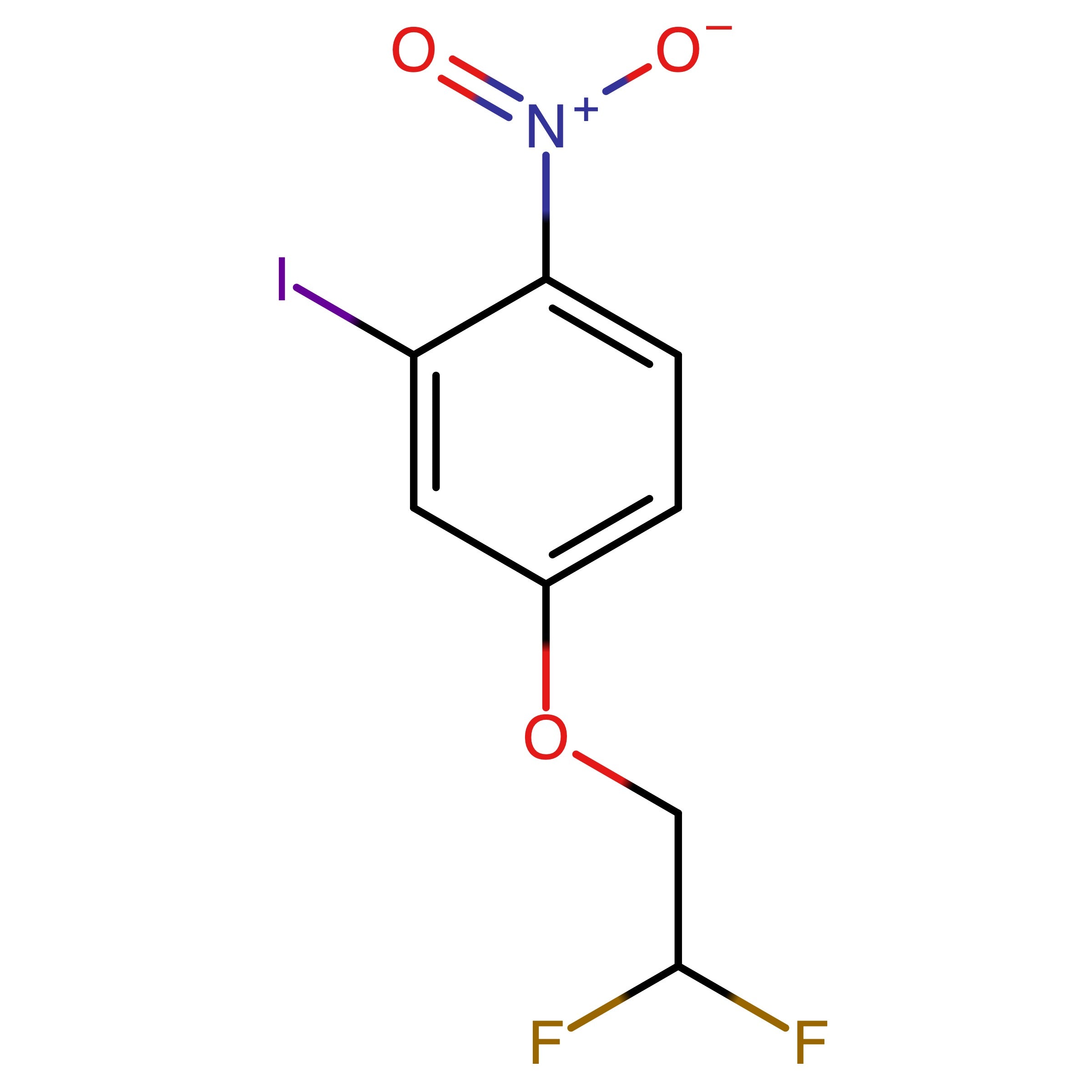 CAS 2886000-67-3 | 4-(2,2-Difluoroethoxy)-2-iodo-1-nitrobenzene