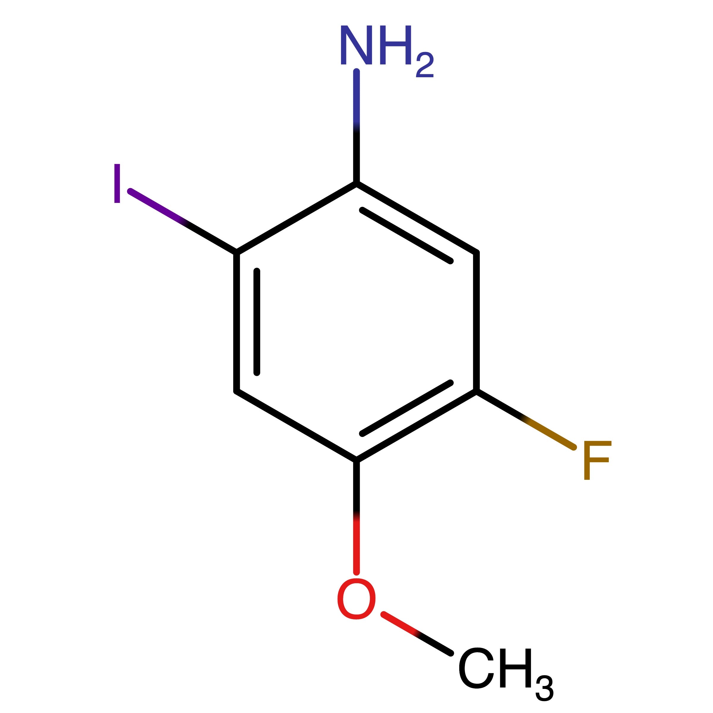 CAS 1423019-17-3 | 5-Fluoro-2-iodo-4-methoxyaniline | MFCD28658350