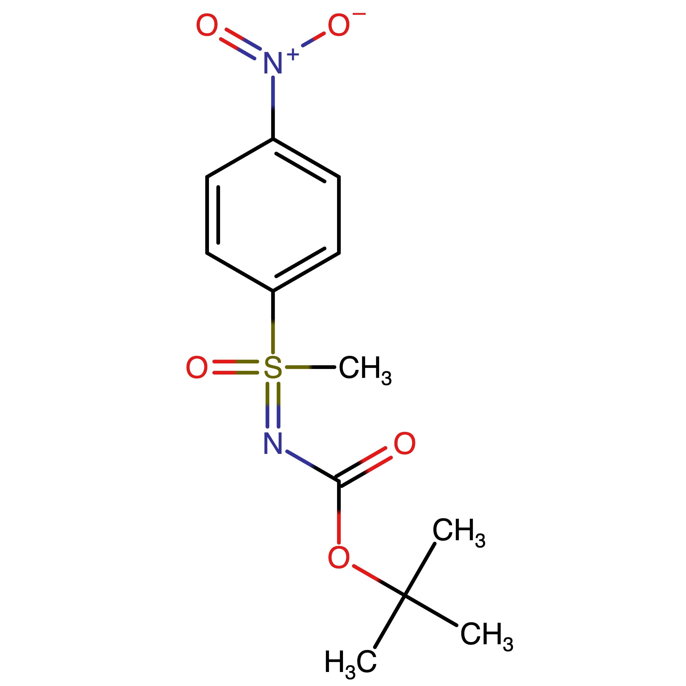 CAS 1173910-90-1 | tert-butyl (methyl(4-nitrophenyl)(oxo)-_6-sulfaneylidene)carbamate