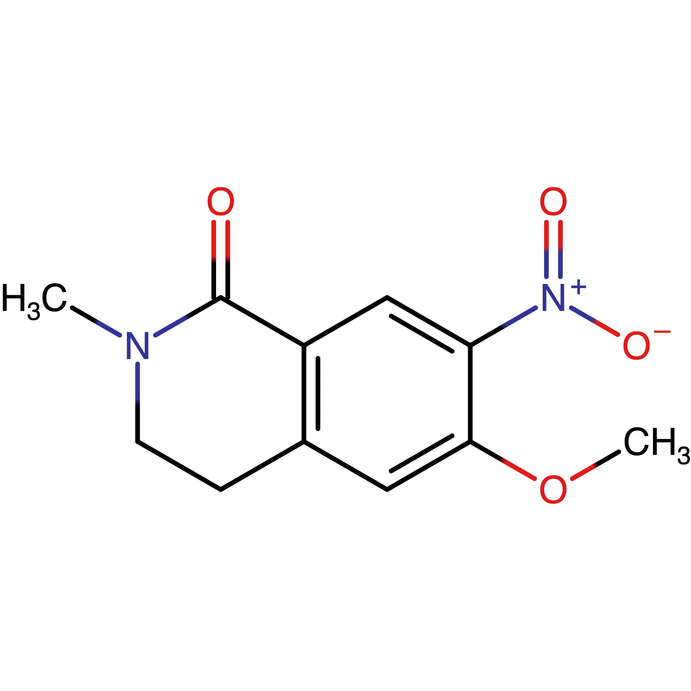 CAS 1116230-94-4 | 6-Methoxy-2-methyl-7-nitro-3,4-dihydroisoquinolin-1(2H)-one