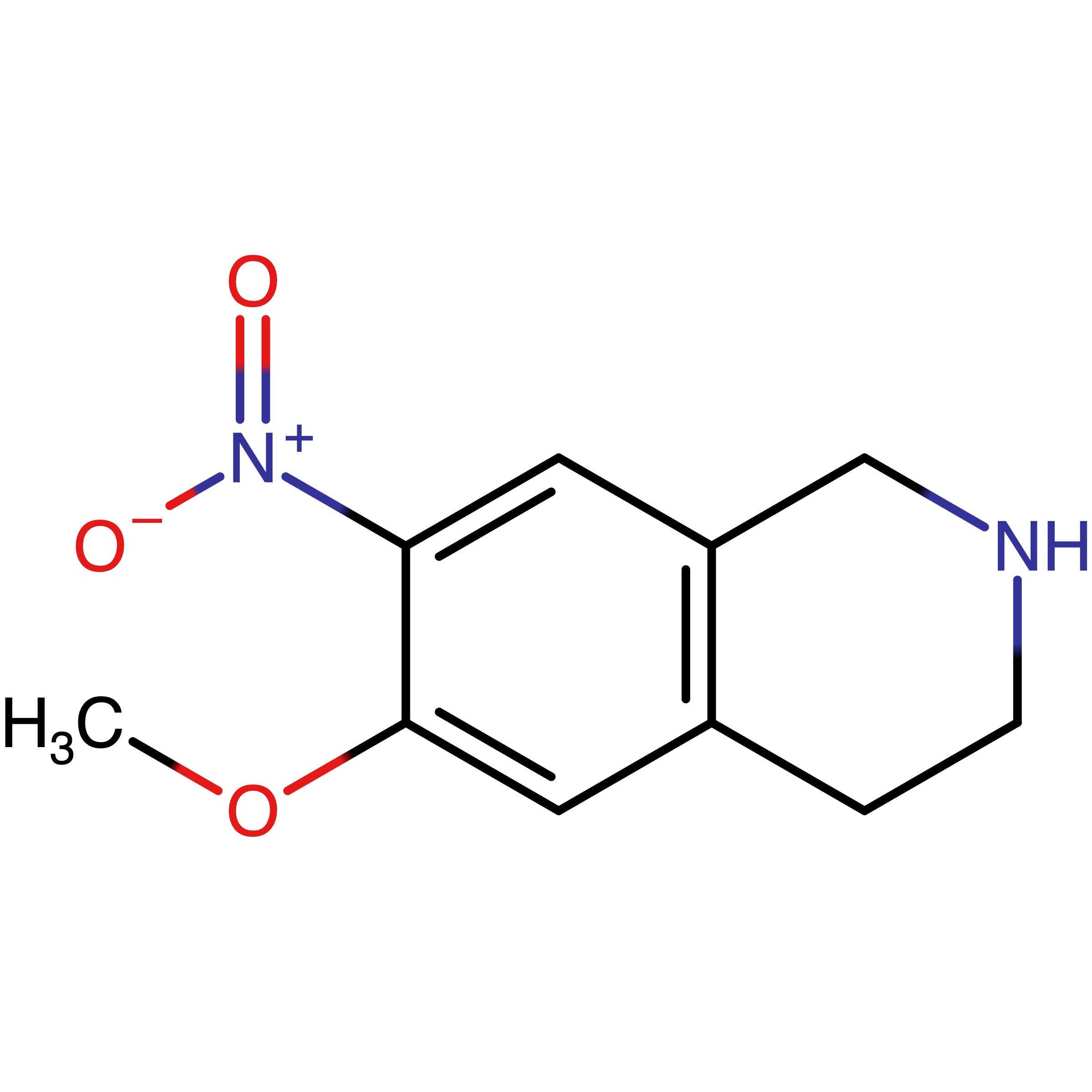 CAS 1116231-01-6 | 6-Methoxy-7-nitro-1,2,3,4-tetrahydroisoquinoline | MFCD28658912