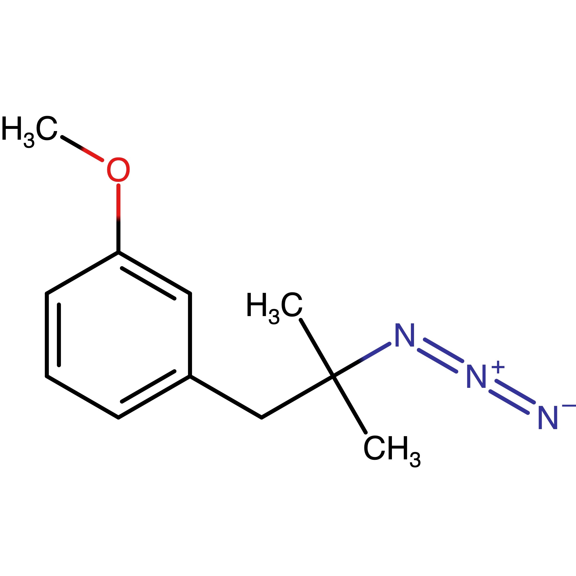 CAS 2387499-31-0 | 1-(2-Azido-2-methylpropyl)-3-methoxybenzene