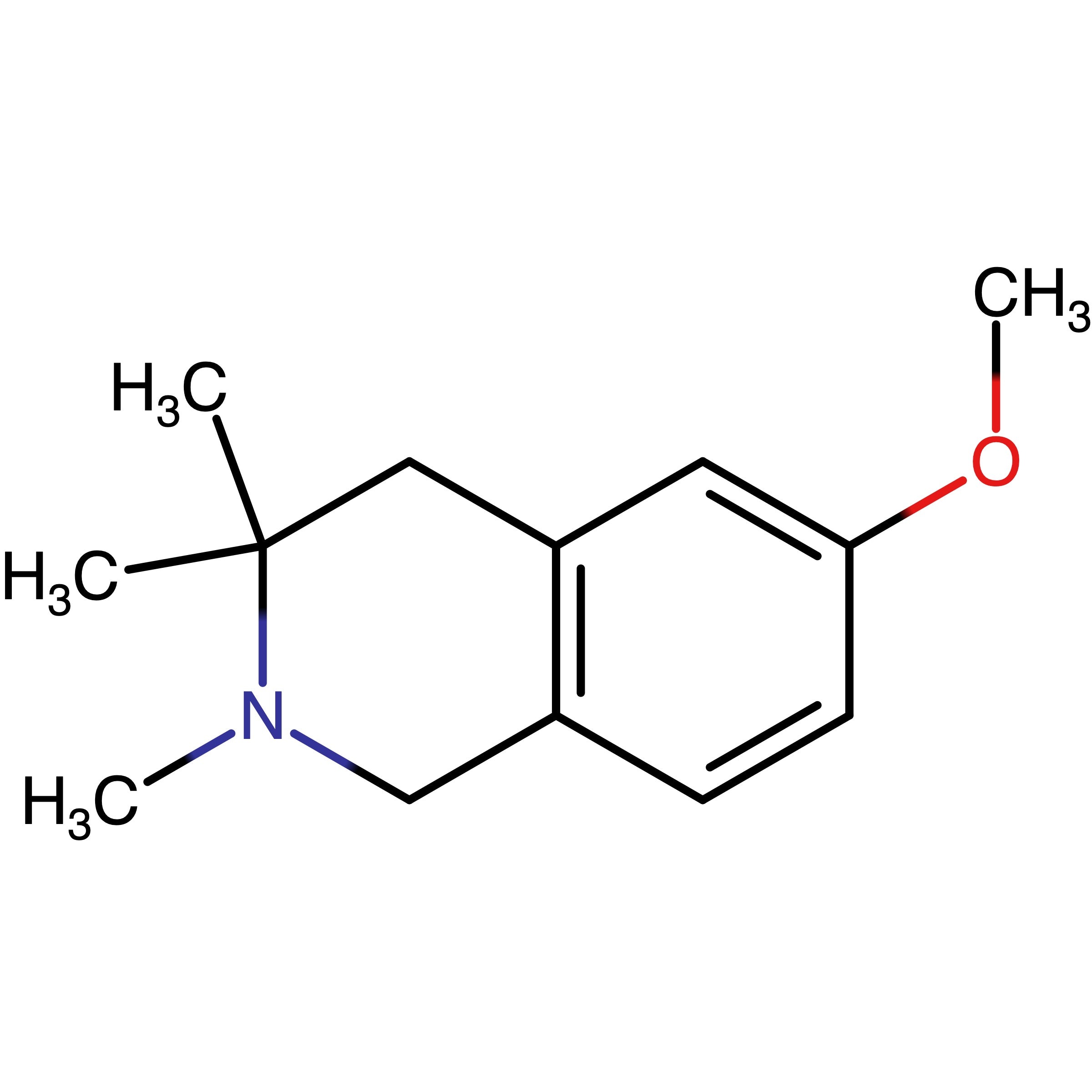 CAS 100617-68-3 | 6-Methoxy-2,3,3-trimethyl-1,2,3,4-tetrahydroisoquinoline