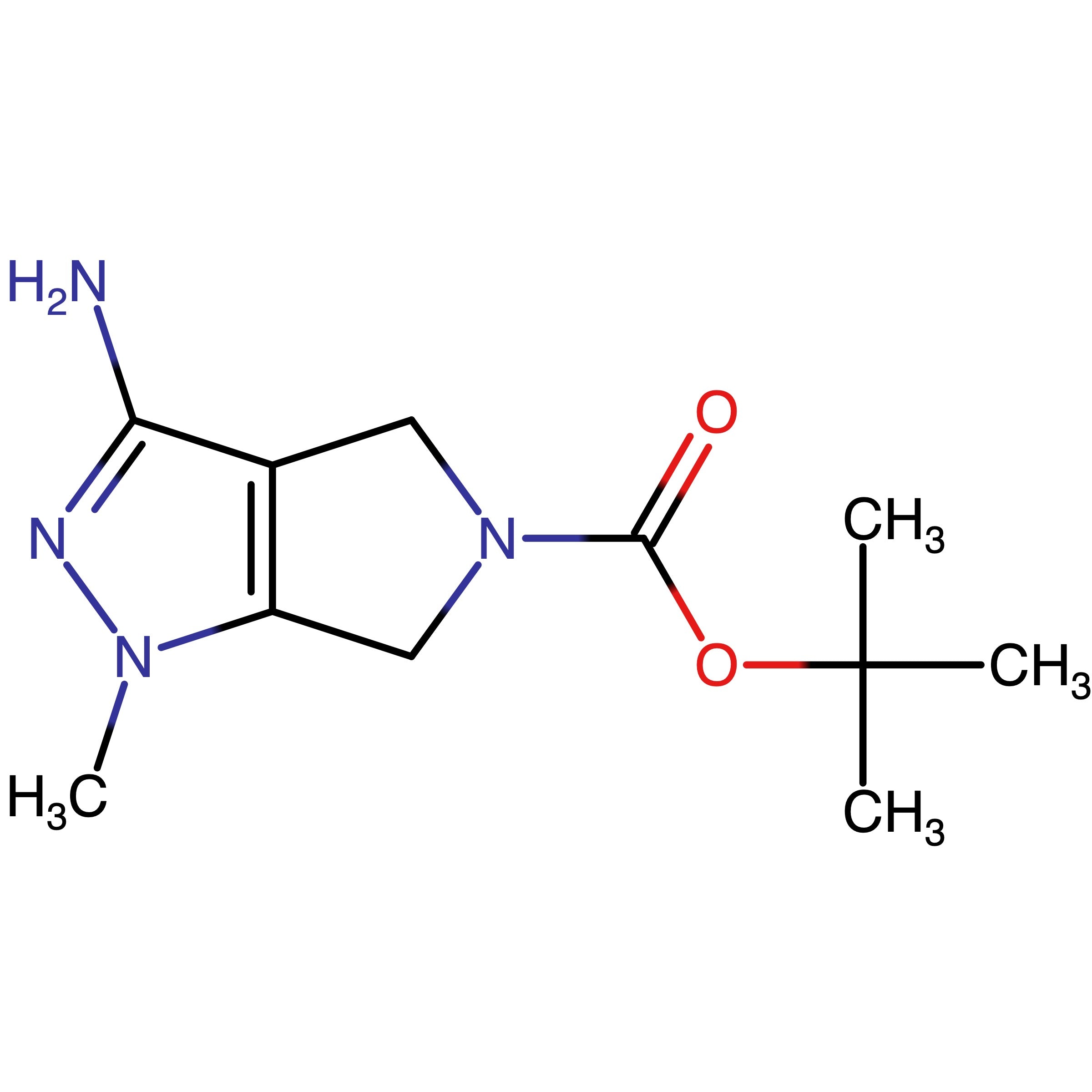 CAS 1784048-63-0 | tert-Butyl 3-amino-1-methyl-4,6-dihydropyrrolo[3,4-c]pyrazole-5(1H)-carboxylate | MFCD28620975