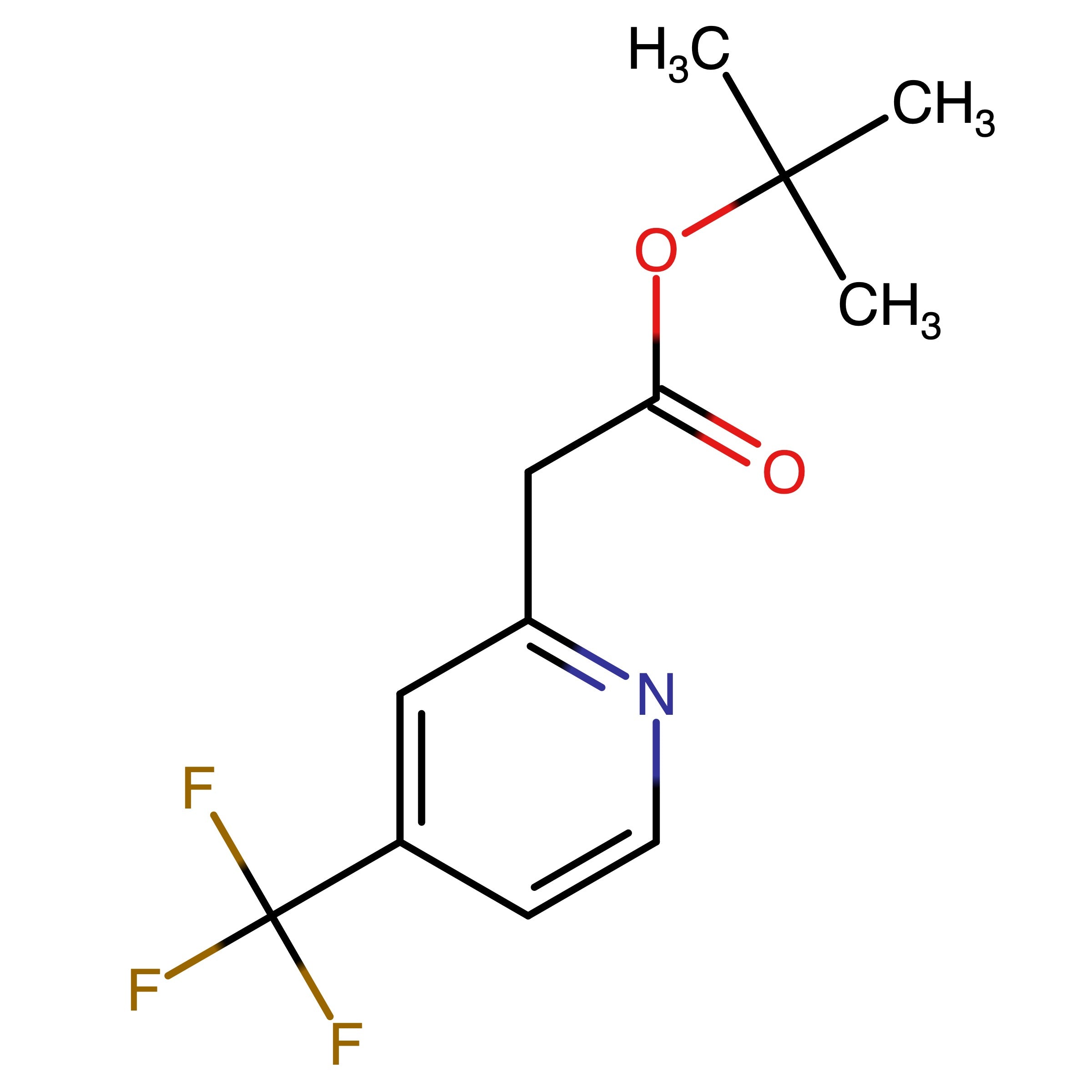 CAS 1898213-52-9 | tert-Butyl 2-(4-(trifluoromethyl)pyridin-2-yl)acetate