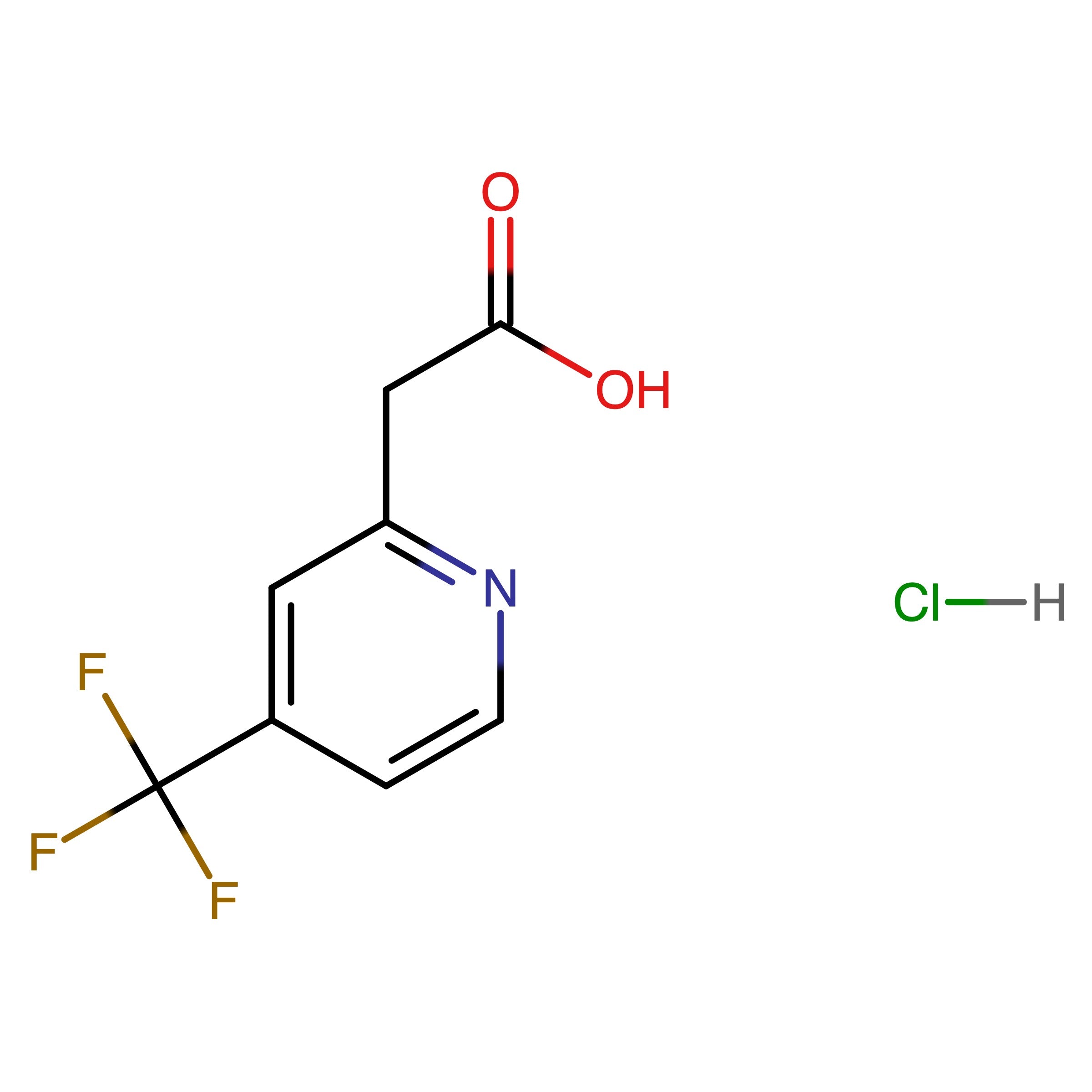 CAS 1898213-53-0 | 2-(4-(Trifluoromethyl)pyridin-2-yl)acetic acid hydrochloride