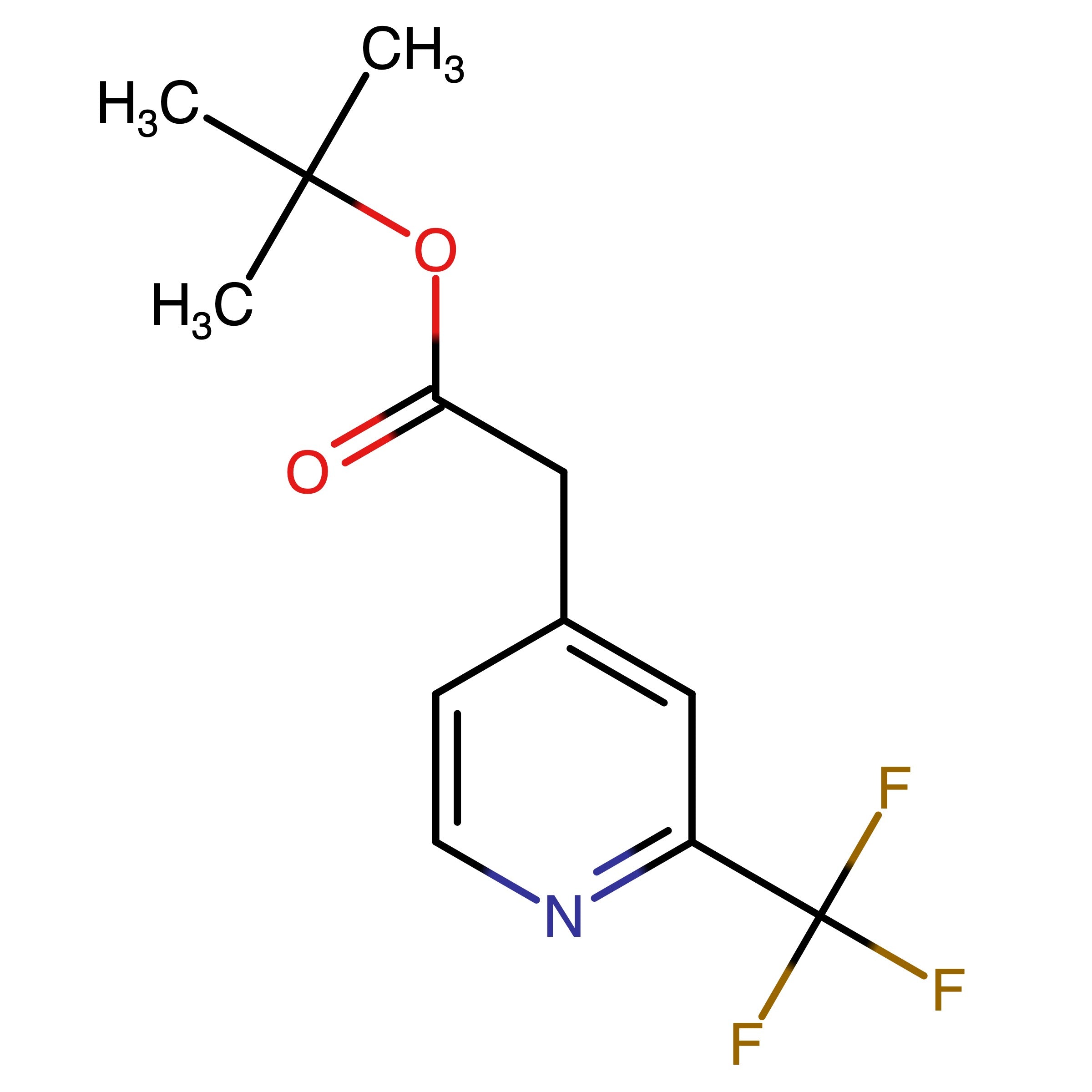 CAS 1898213-61-0 | tert-Butyl 2-(2-(trifluoromethyl)pyridin-4-yl)acetate