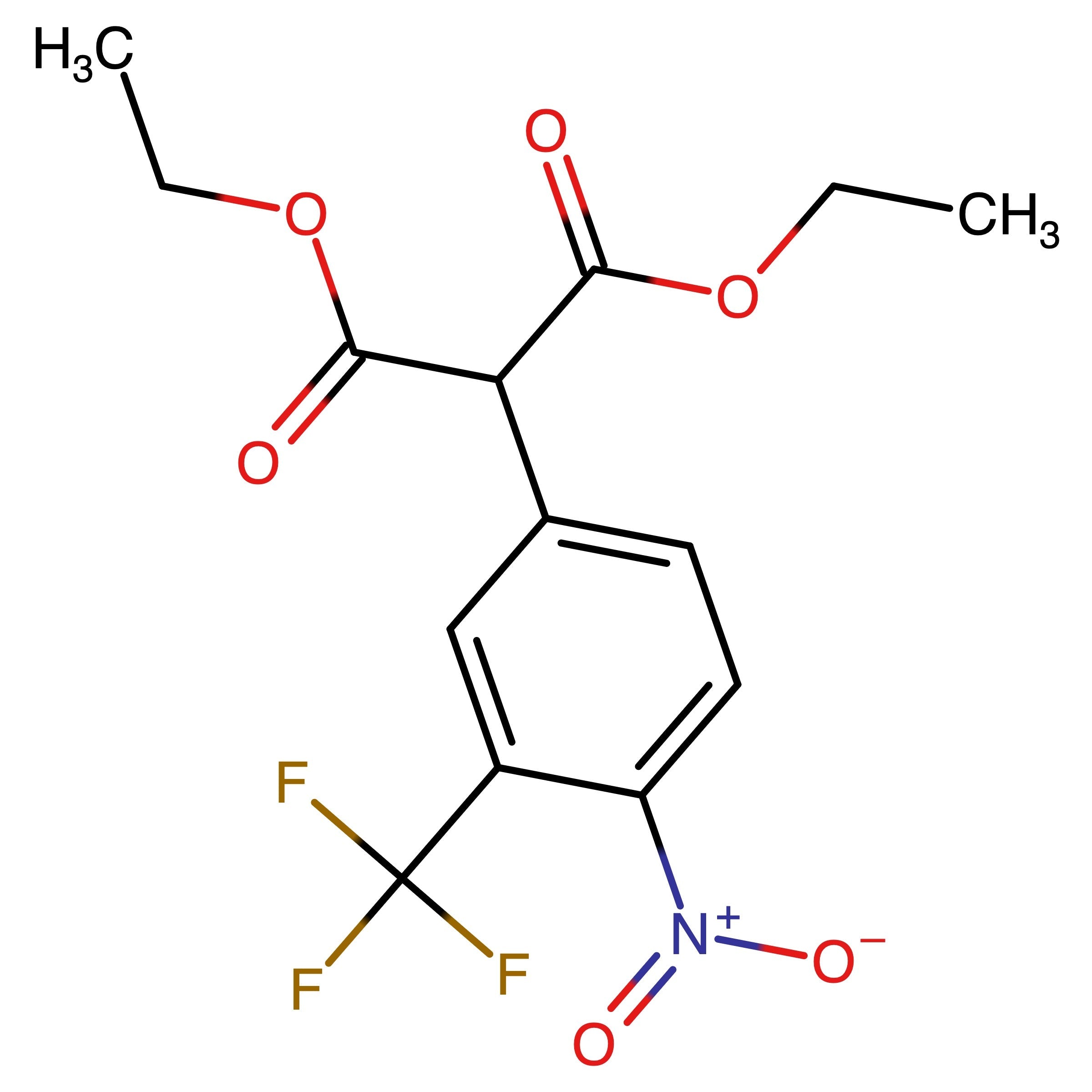 CAS 885498-68-0 | Diethyl 2-(4-nitro-3-(trifluoromethyl)phenyl)malonate