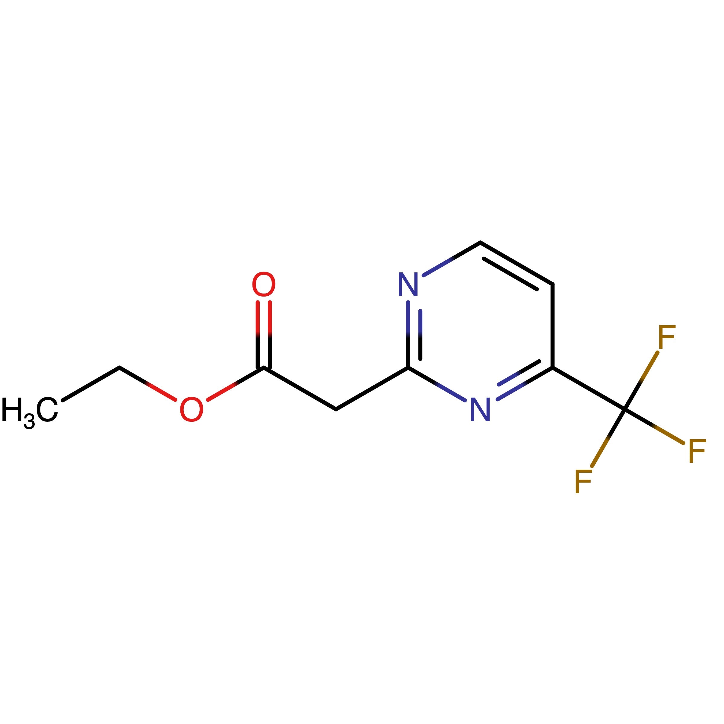 CAS 1804100-78-4 | Ethyl 2-(4-(trifluoromethyl)pyrimidin-2-yl)acetate