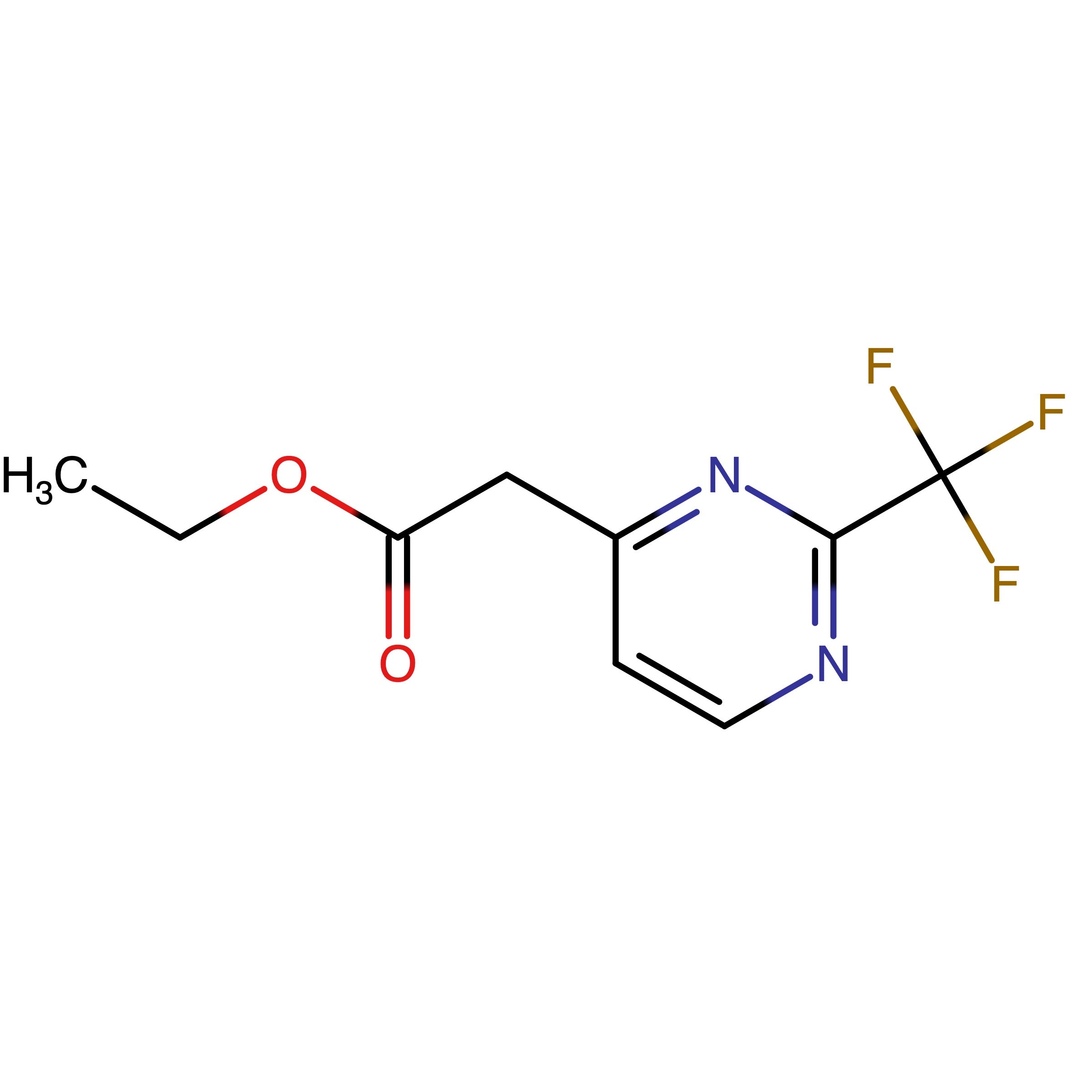 CAS 1807065-05-9 | Ethyl 2-(2-(trifluoromethyl)pyrimidin-4-yl)acetate