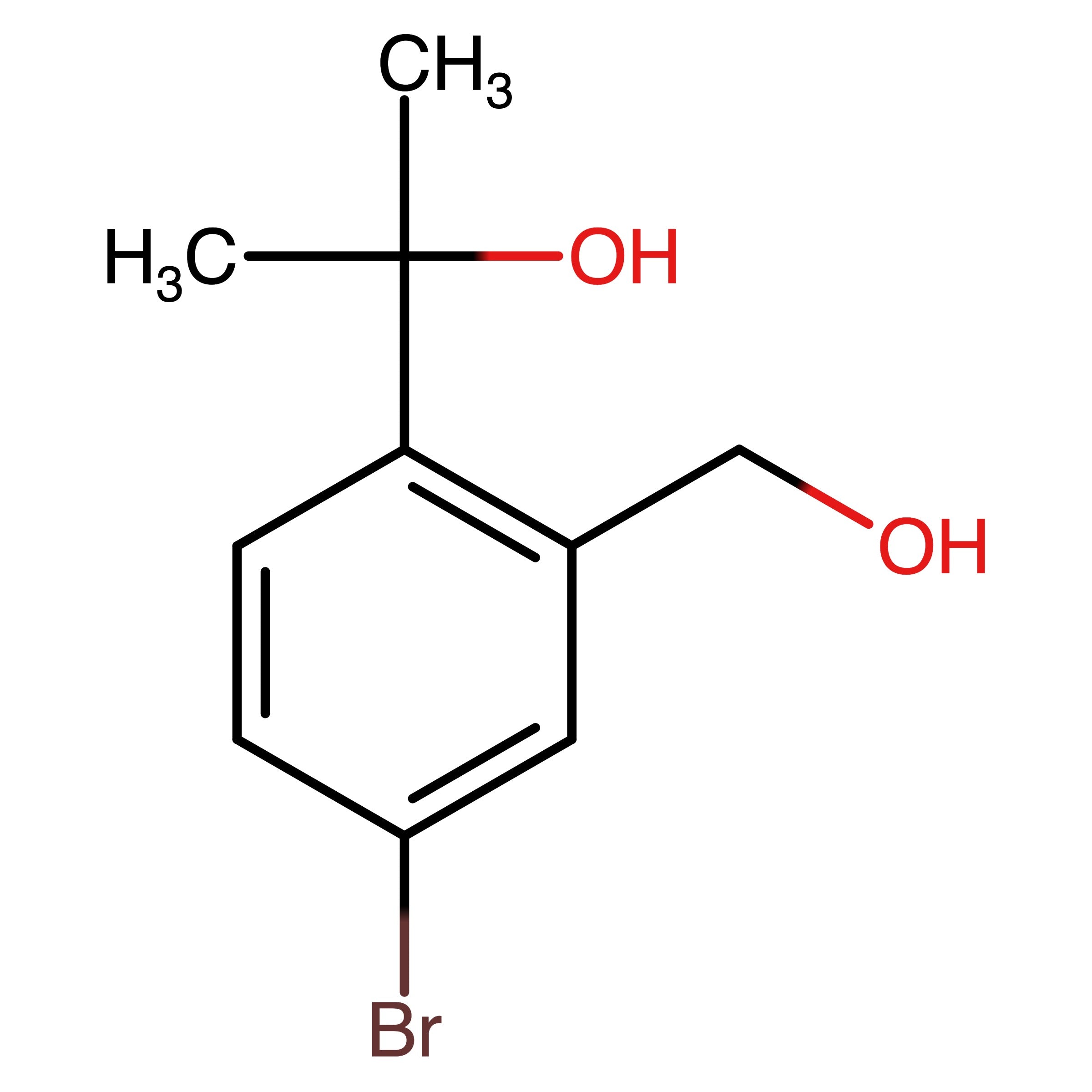 CAS 1236409-37-2 | 2-(4-Bromo-2-(hydroxymethyl)phenyl)propan-2-ol | MFCD28973010