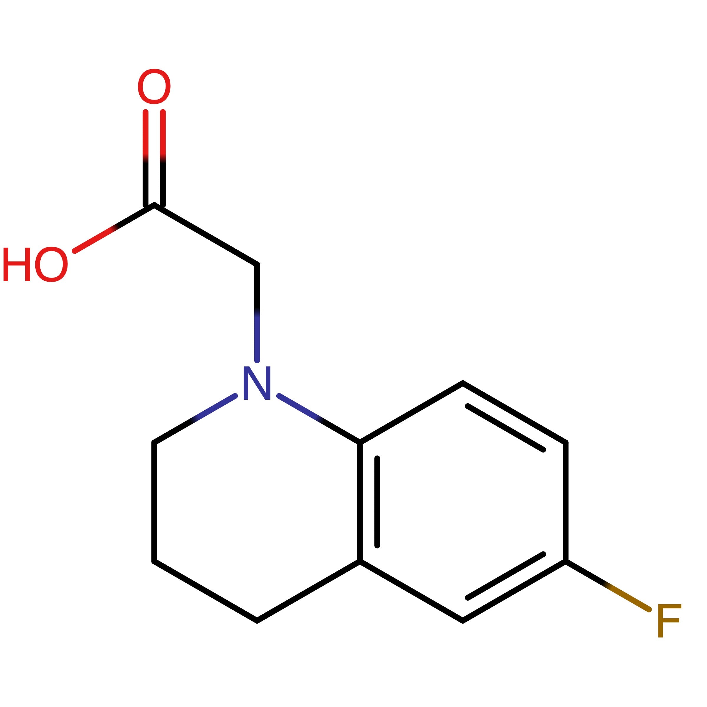 CAS 1506859-29-5 | 2-(6-Fluoro-3,4-dihydroquinolin-1(2H)-yl)acetic acid