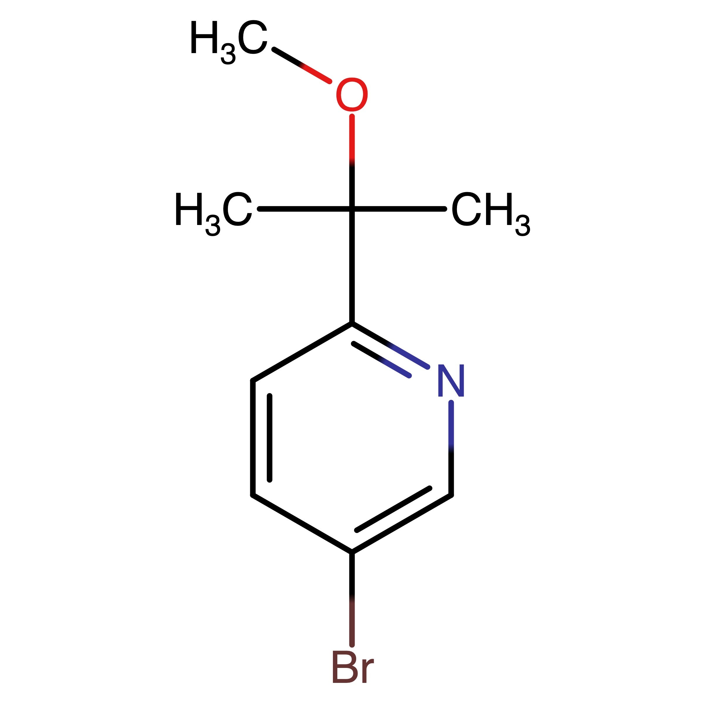 CAS 886593-30-2 | 5-Bromo-2-(2-methoxypropan-2-yl)pyridine