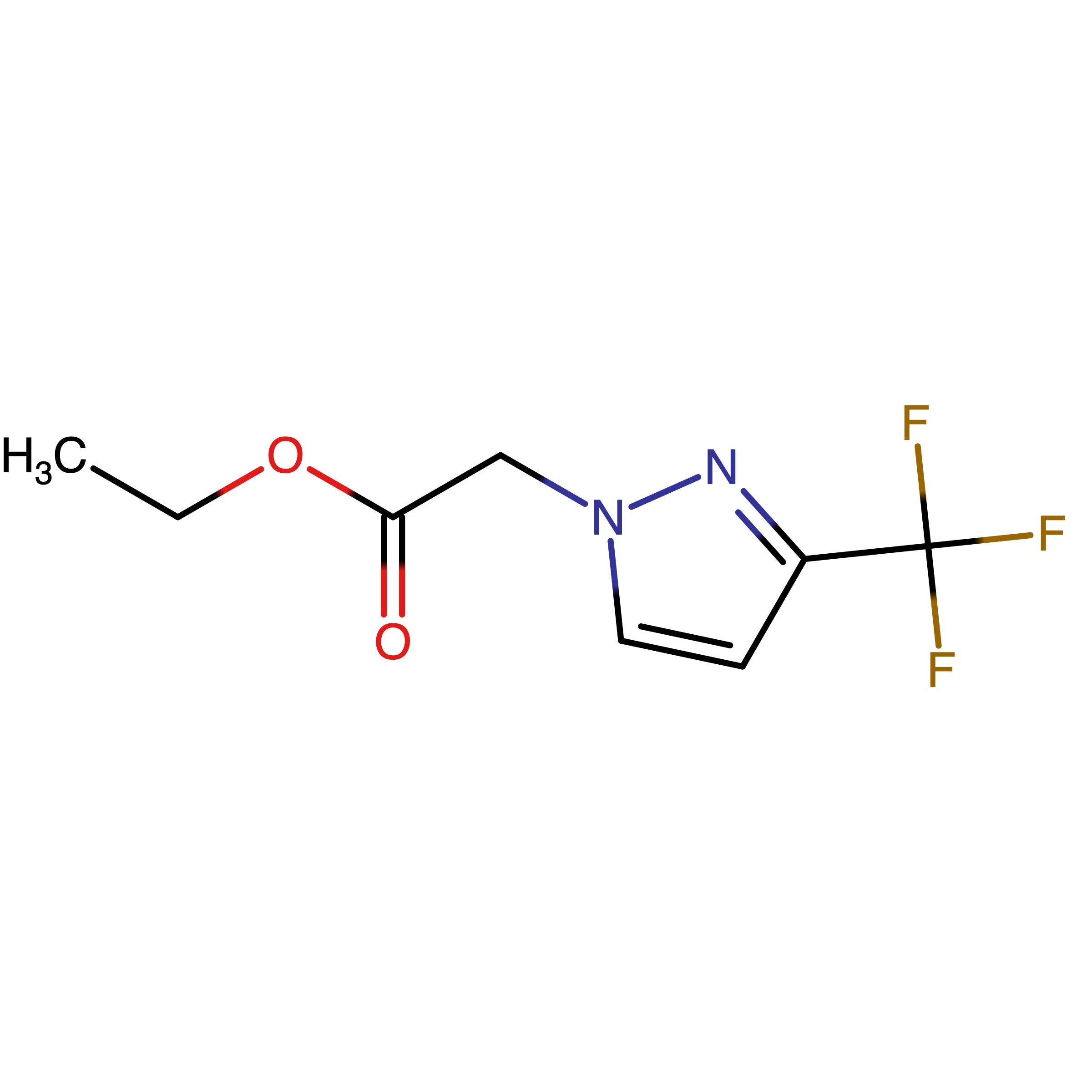 CAS 380872-50-4 | Ethyl 2-(3-(trifluoromethyl)-1H-pyrazol-1-yl)acetate | MFCD02711563