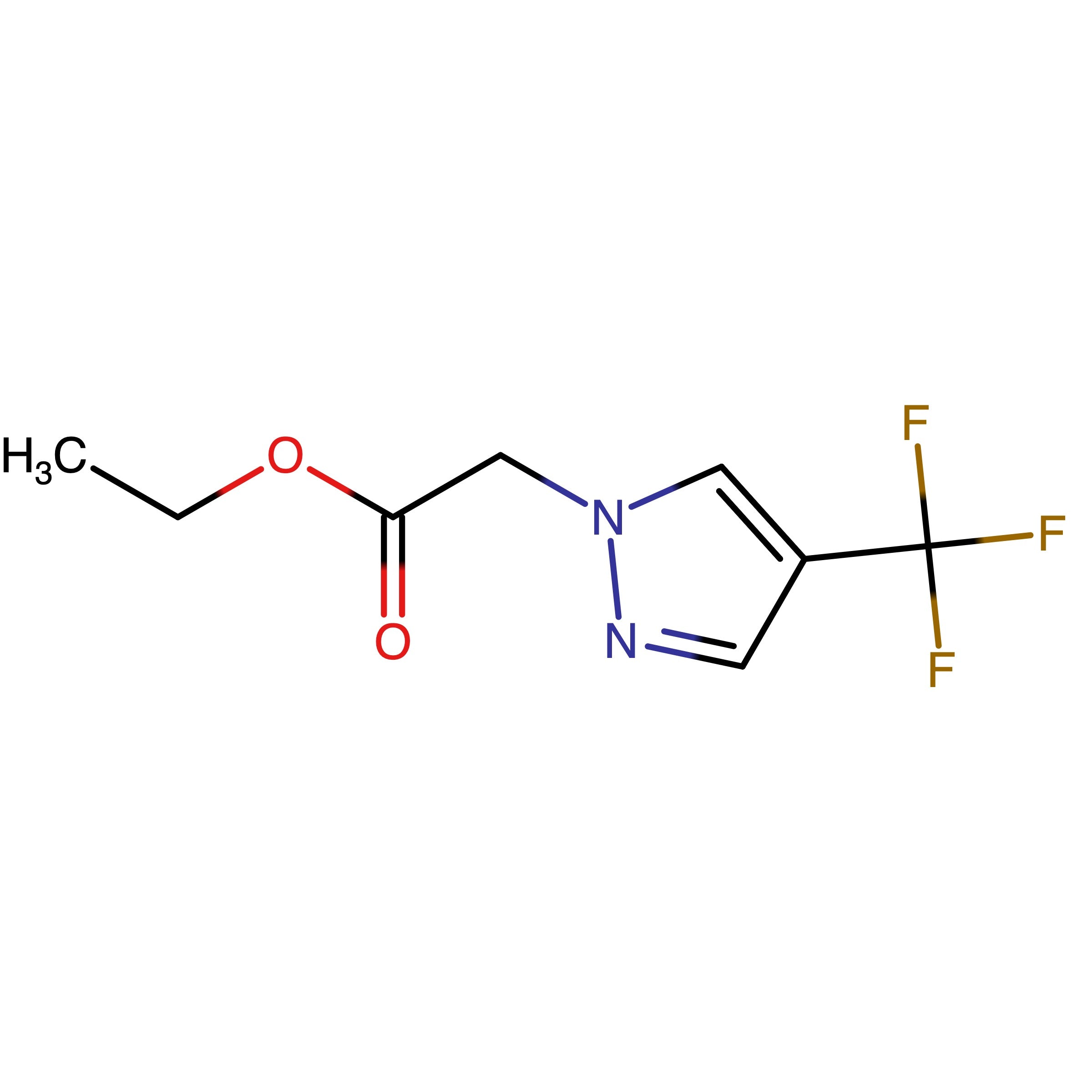 CAS 1343267-12-8 | Ethyl 2-(4-(trifluoromethyl)-1H-pyrazol-1-yl)acetate