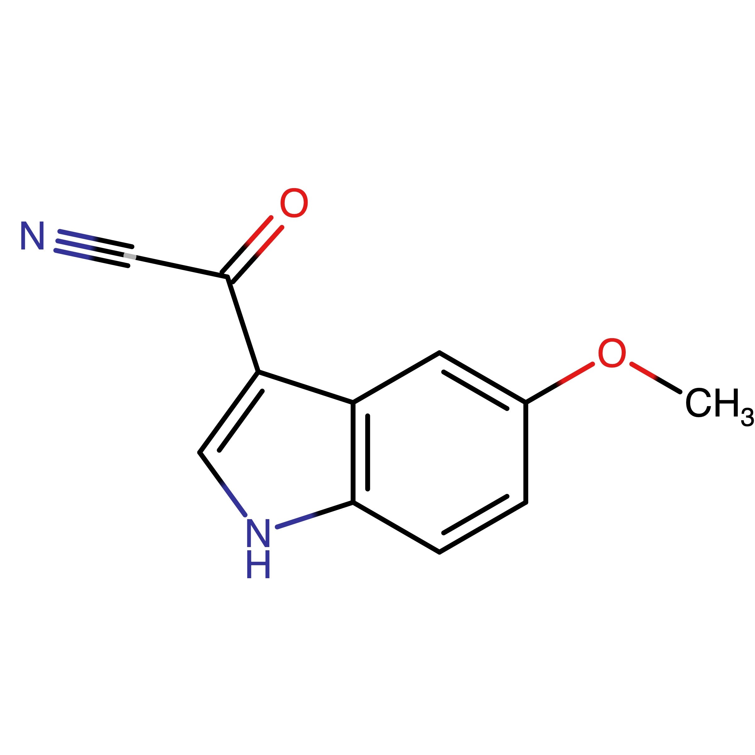 CAS 2231345-17-6 | 5-Methoxy-1H-indole-3-carbonyl cyanide