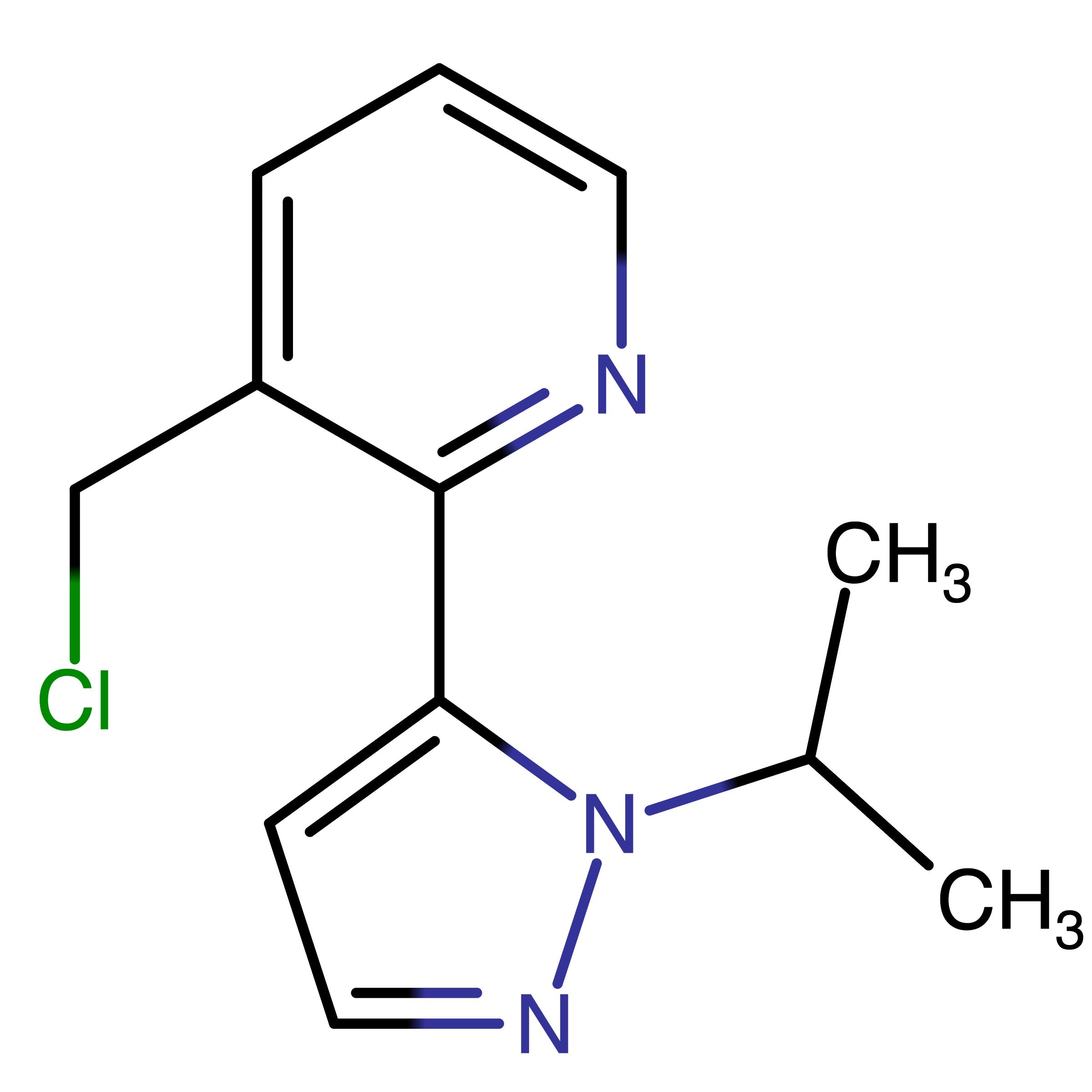 CAS 1446395-78-3 | 3-(Chloromethyl)-2-(1-isopropyl-1H-pyrazol-5-yl)pyridine | MFCD33023496
