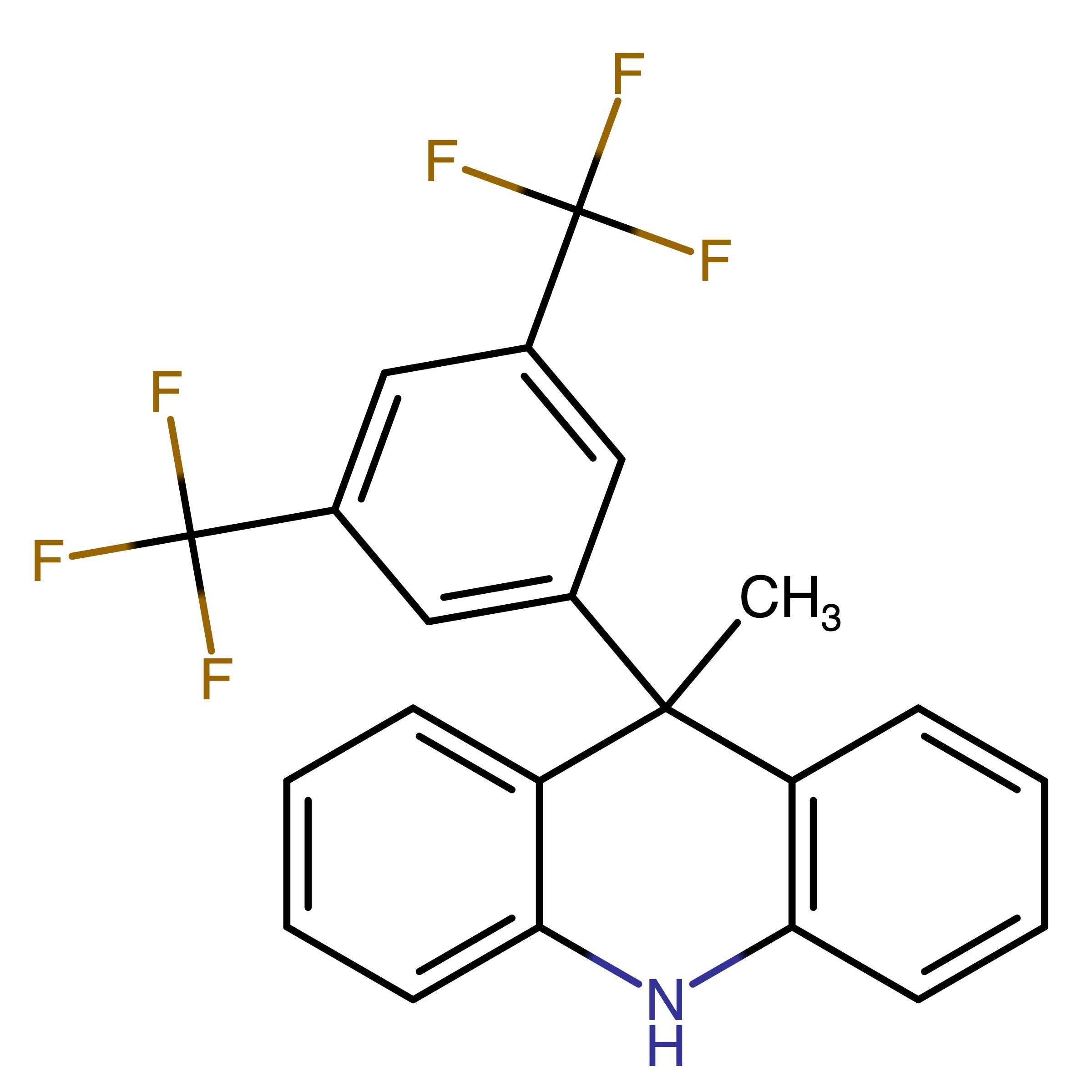 CAS 2624307-23-7 | 9-(3,5-Bis(trifluoromethyl)phenyl)-9-methyl-9,10-dihydroacridine