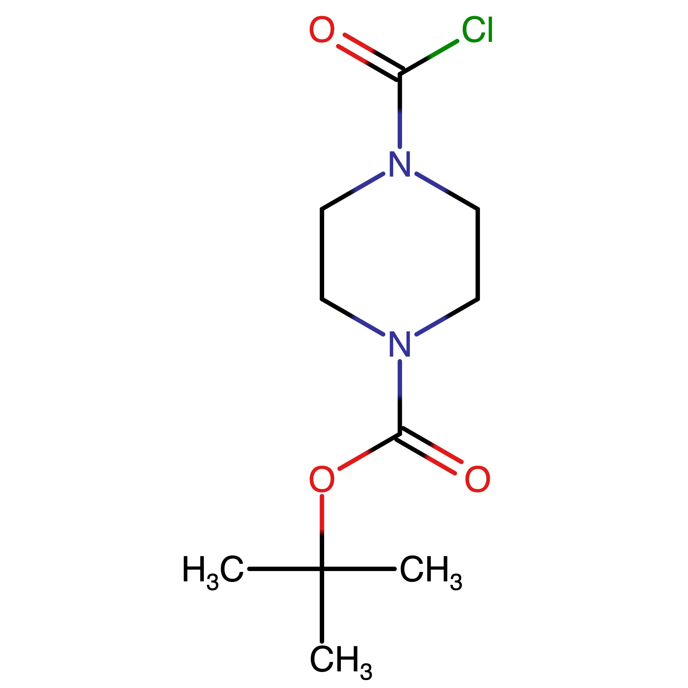 CAS 59878-28-3 | 4-Boc-1-piperazinecarbonyl chloride | MFCD11976783