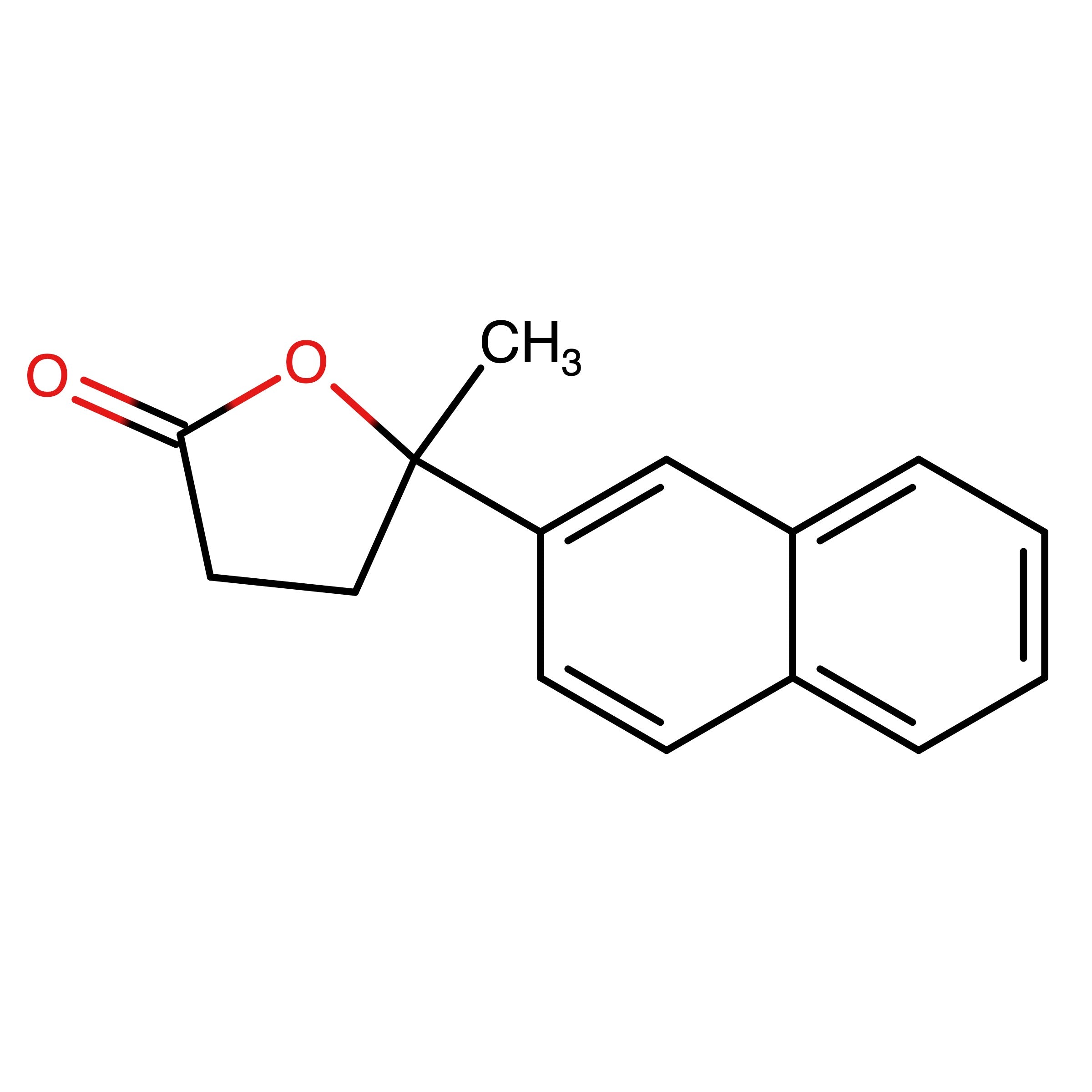 CAS 21053-55-4 | 5-Methyl-5-(naphthalen-2-yl)dihydrofuran-2(3H)-one