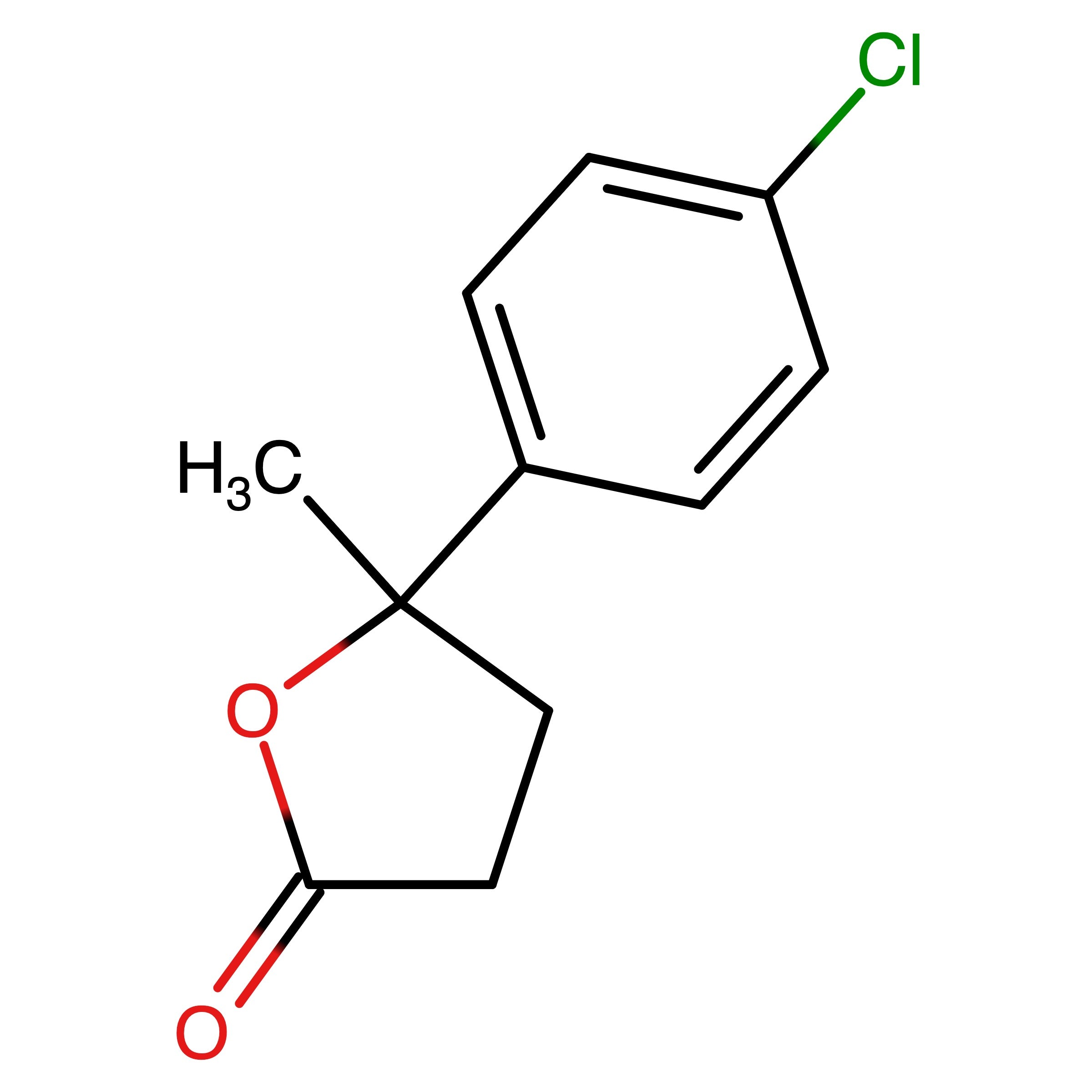 CAS 21034-35-5 | 5-(4-Chlorophenyl)-5-methyldihydrofuran-2(3H)-one