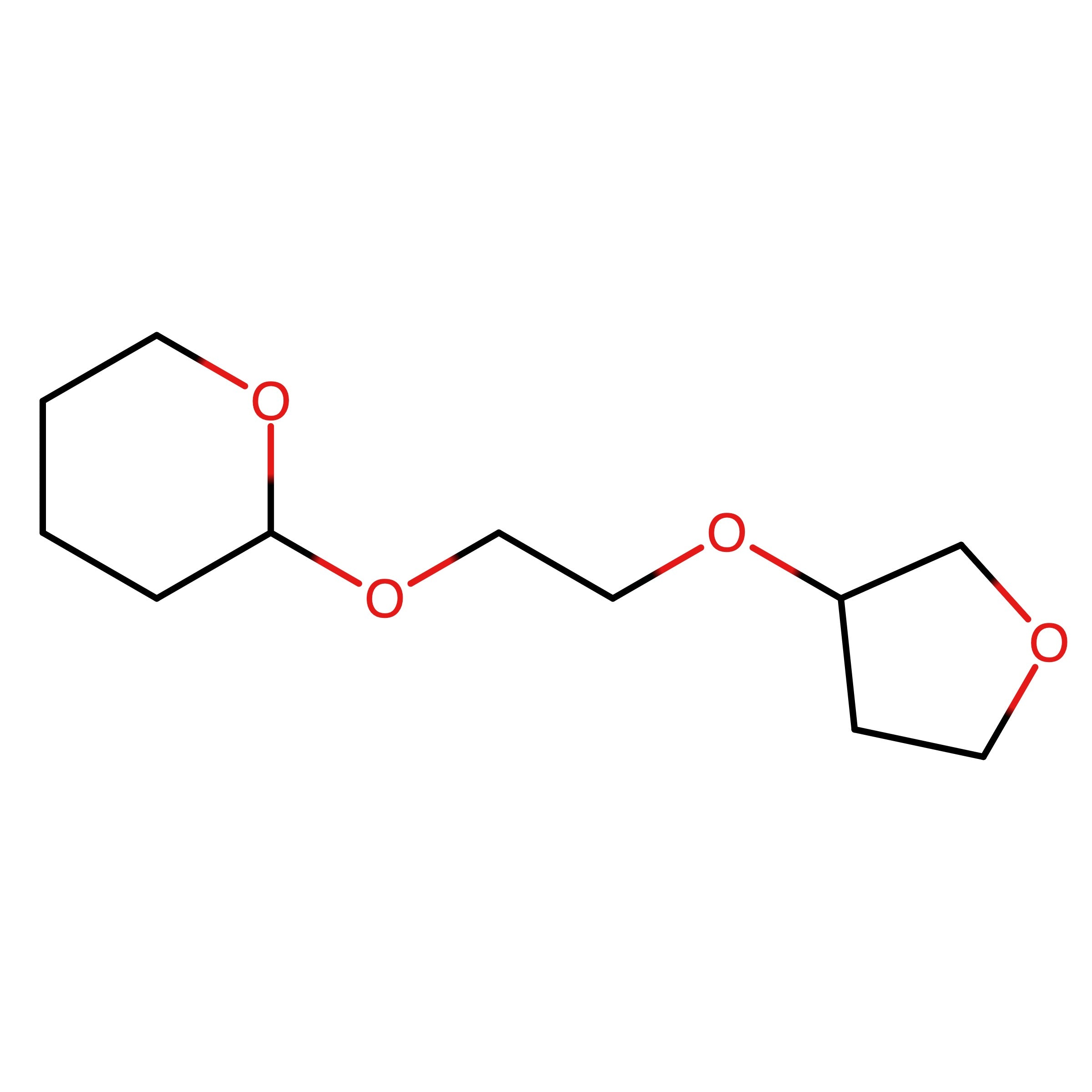 CAS 1670225-25-8 | 2-(2-((Tetrahydrofuran-3-yl)oxy)ethoxy)tetrahydro-2H-pyran