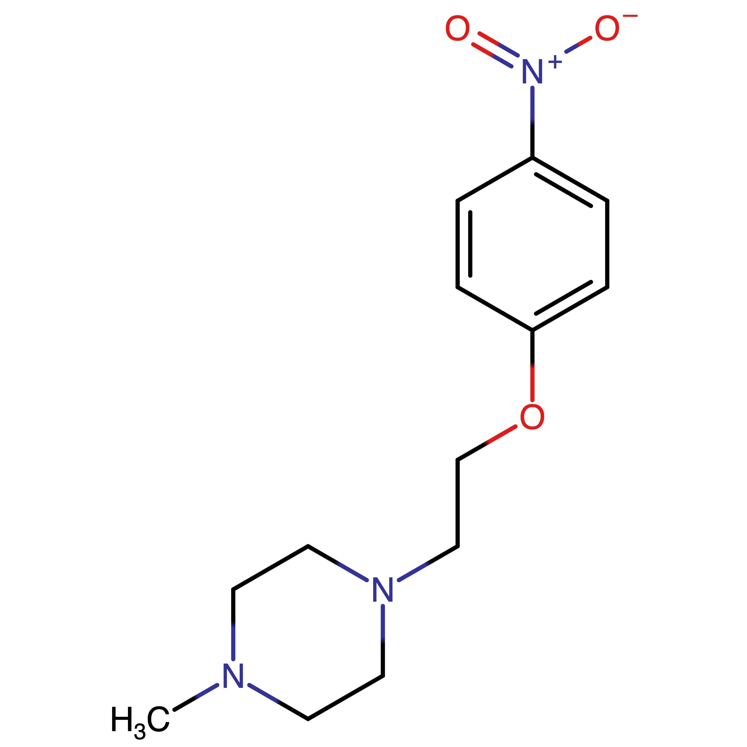 CAS 401505-64-4 | 1-Methyl-4-(2-(4-nitrophenoxy)ethyl)piperazine