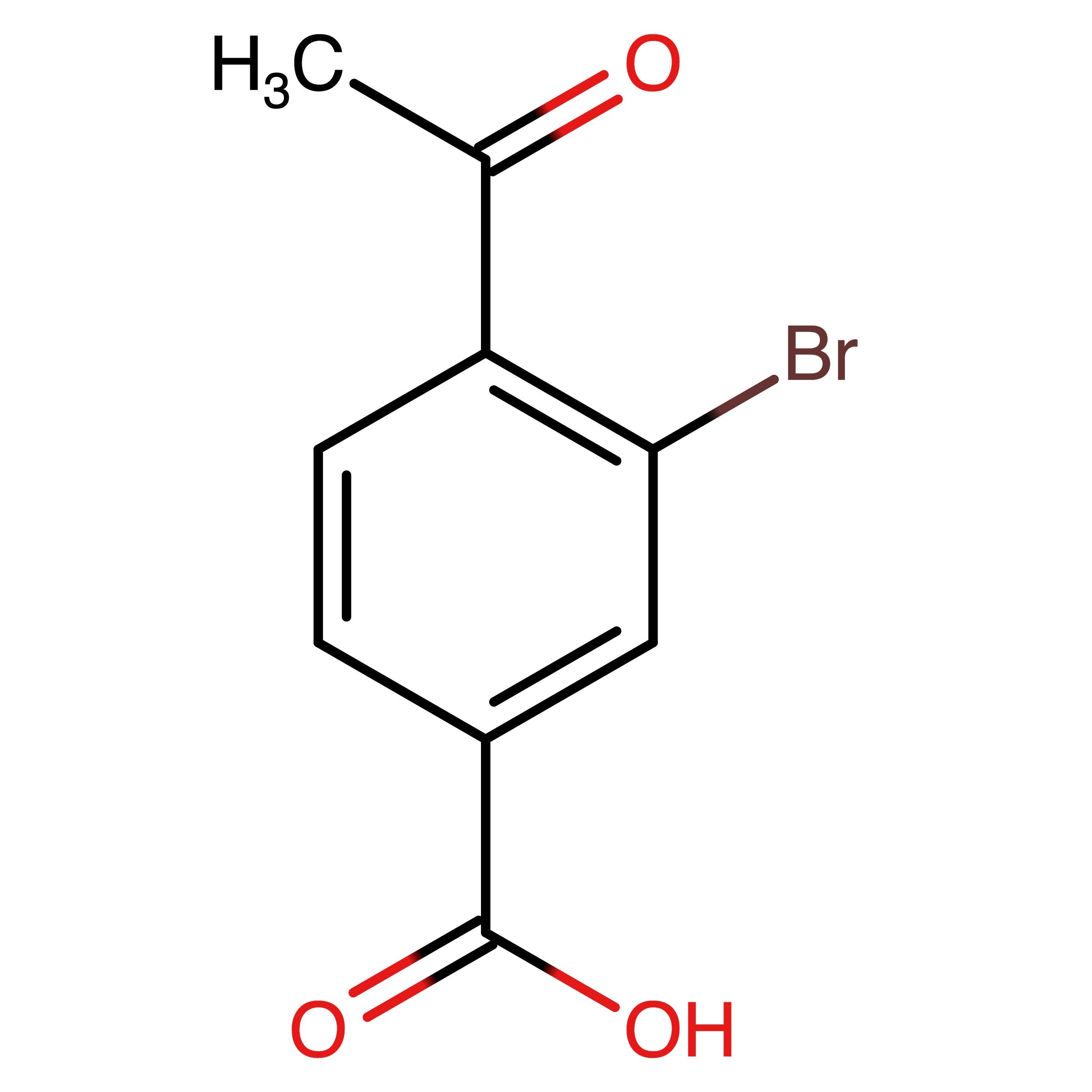 CAS 113642-07-2 | 4-Acetyl-3-bromobenzoic acid