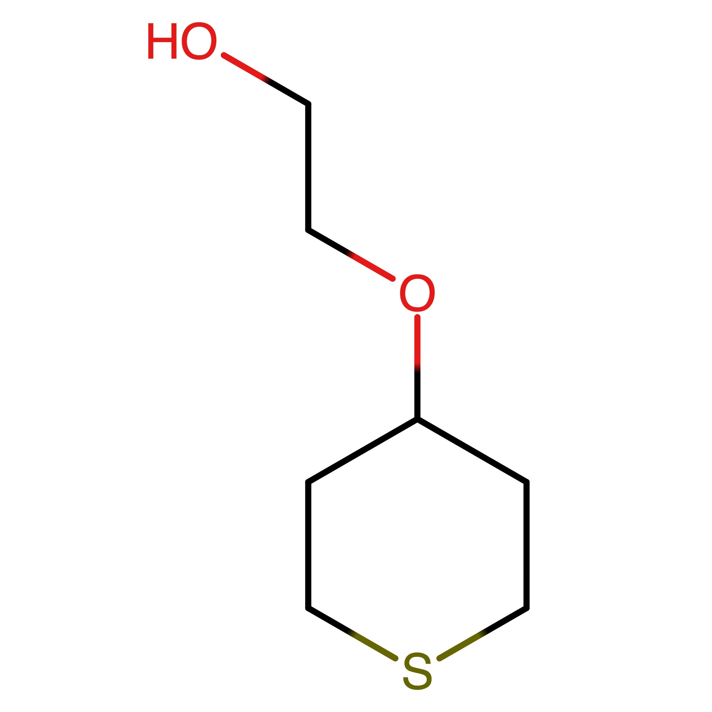 CAS 113194-34-6 | 2-((Tetrahydro-2H-thiopyran-4-yl)oxy)ethan-1-ol | MFCD28133024