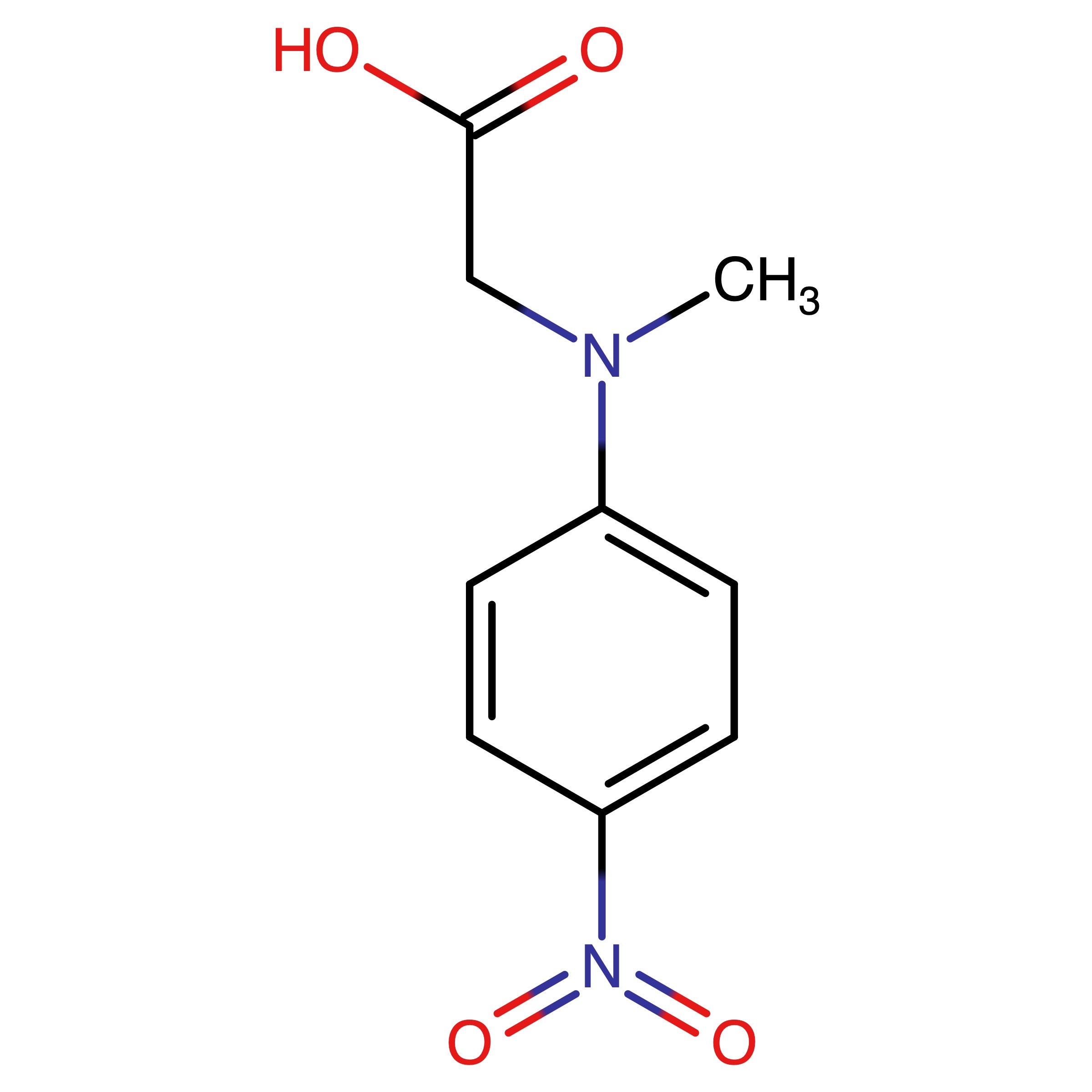 CAS 98953-48-1 | N-Methyl-N-(4-nitrophenyl)glycine | MFCD06208192