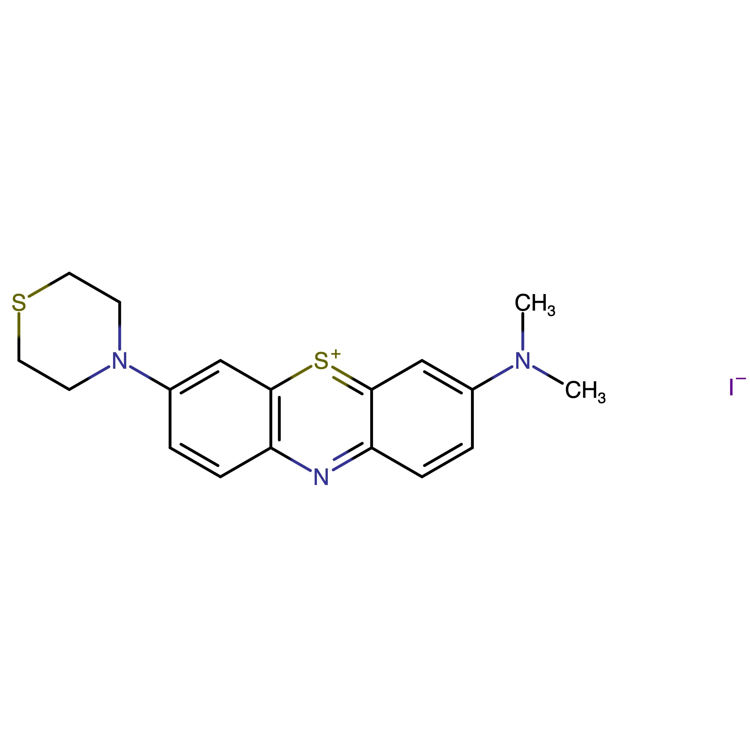 CAS 153813-96-8 | 3-(Dimethylamino)-7-thiomorpholinophenothiazin-5-ium iodide