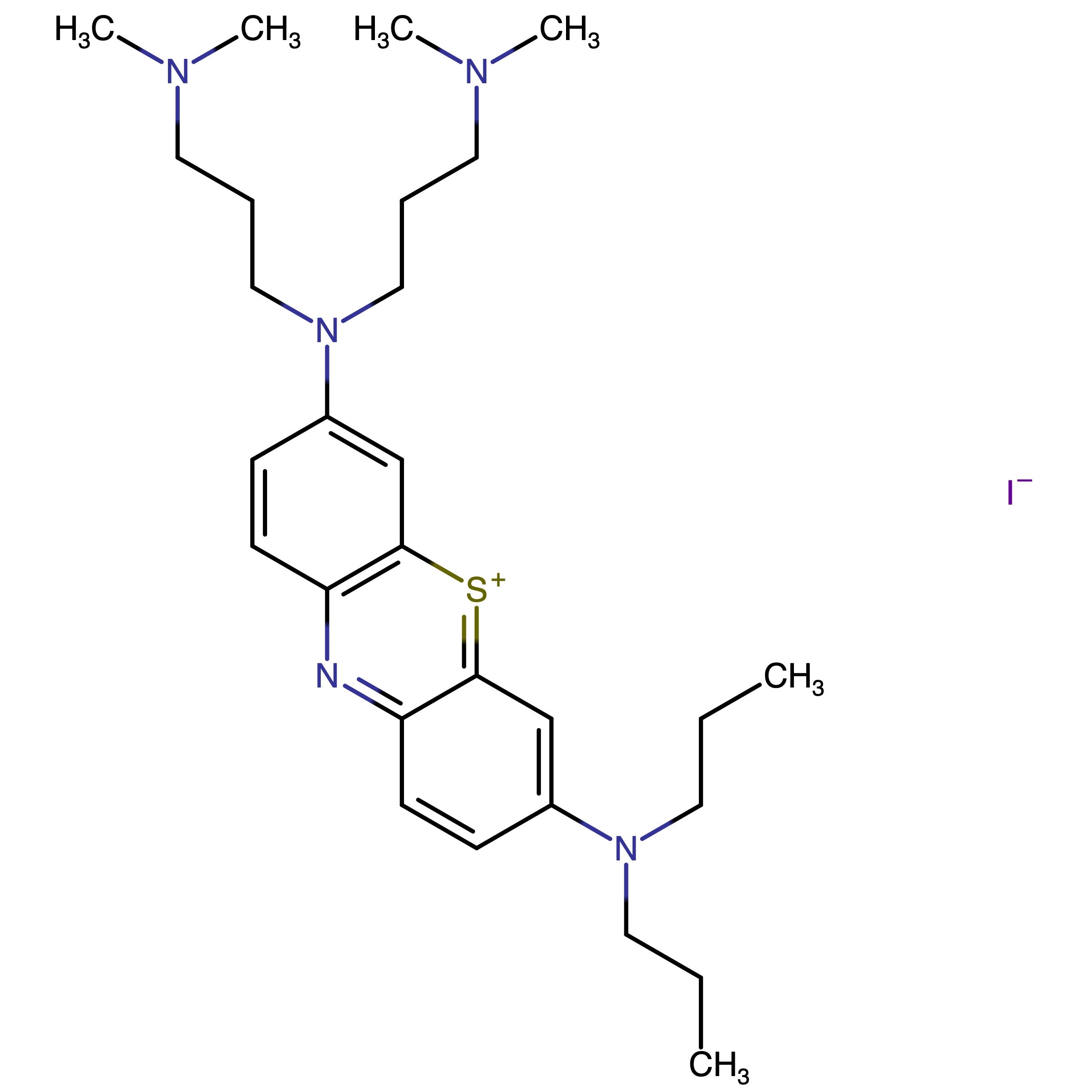 CAS 1241913-75-6 | 3-(Bis(3-(dimethylamino)propyl)amino)-7-(dipropylamino)phenothiazin-5-ium iodide