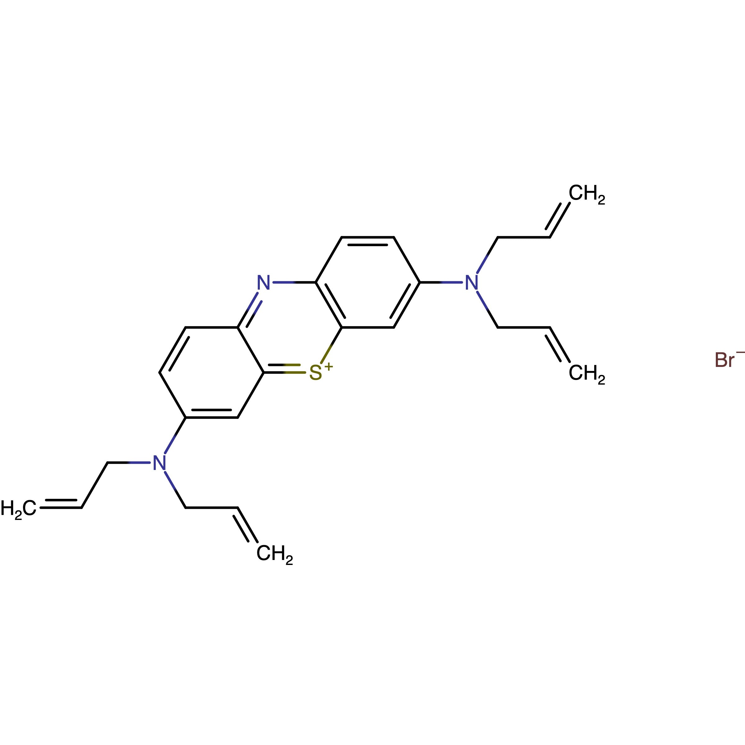 CAS 194287-65-5 | 3,7-Bis(diallylamino)phenothiazin-5-ium bromide