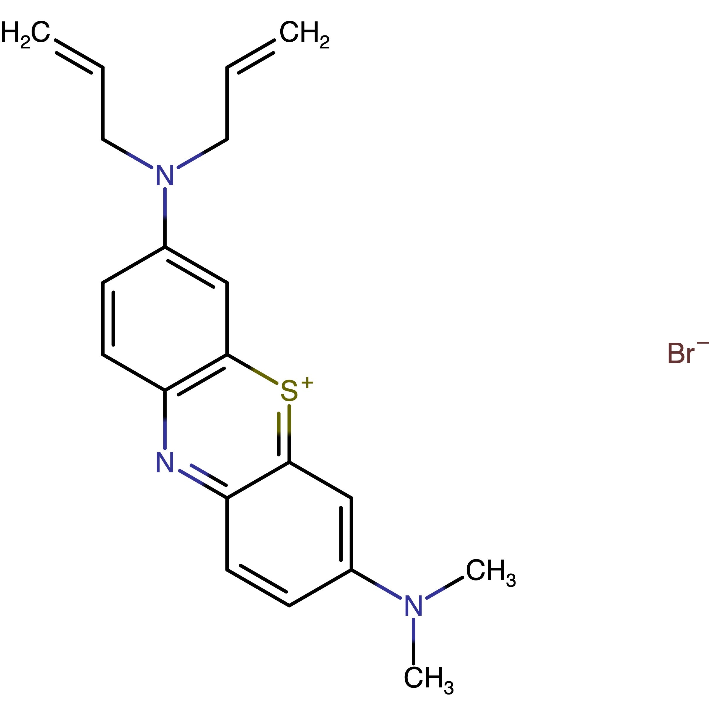 CAS 194287-68-8 | 3-(Diallylamino)-7-(dimethylamino)phenothiazin-5-ium bromide