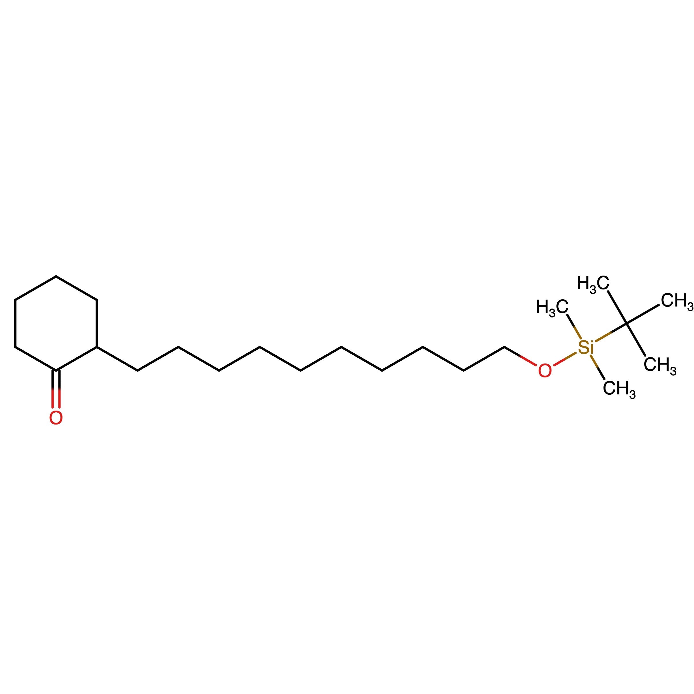 CAS 2790599-38-9 | 2-(10-((tert-Butyldimethylsilyl)oxy)decyl)cyclohexan-1-one
