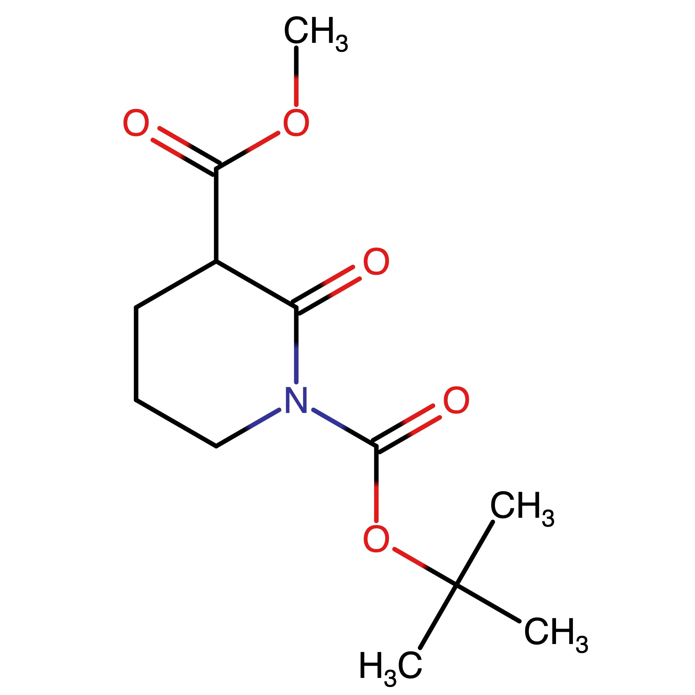 CAS 400073-68-9 | Methyl N-boc-2-oxopiperidine-3-carboxylate | MFCD24465810