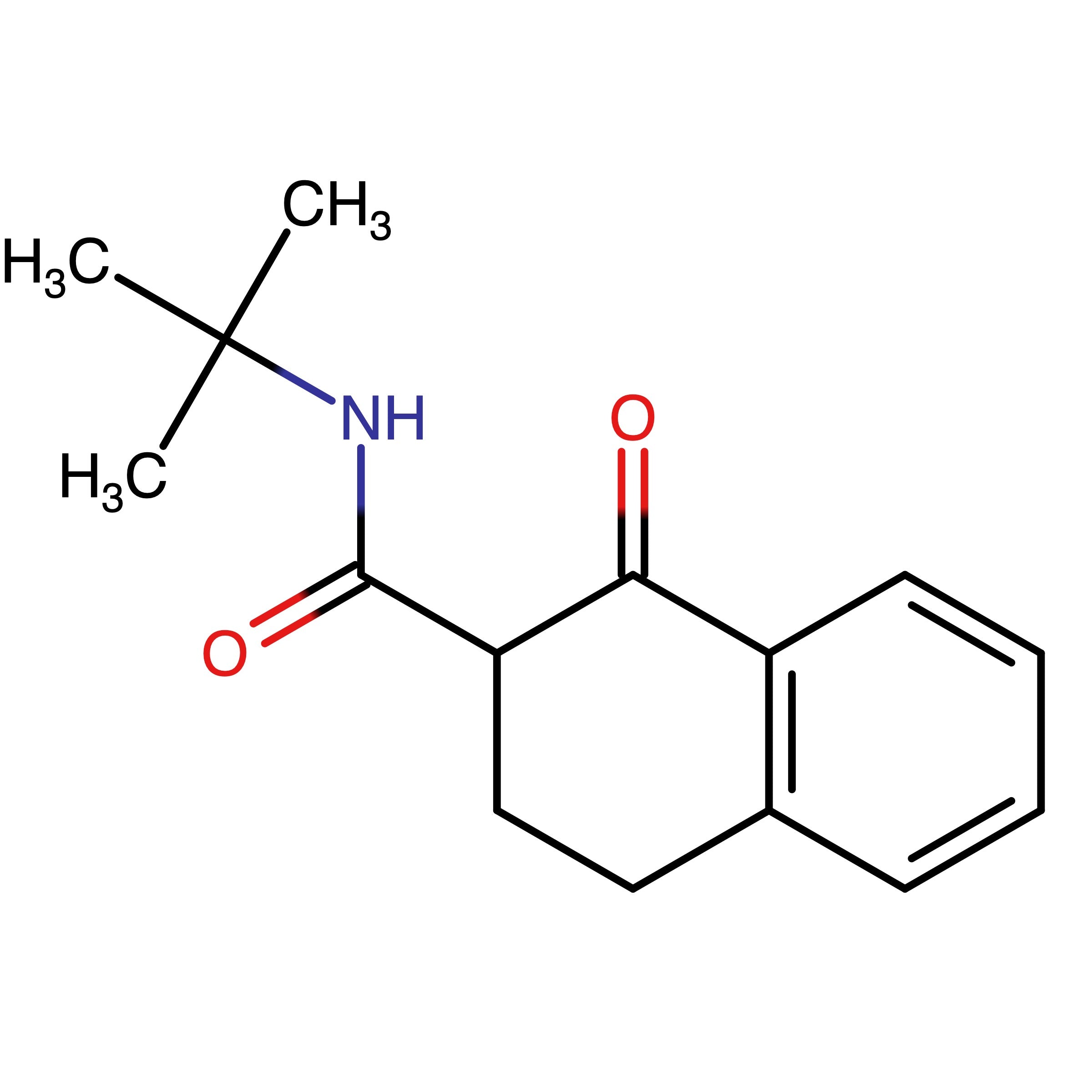 CAS 1690360-91-8 | N-(tert-Butyl)-1-oxo-1,2,3,4-tetrahydronaphthalene-2-carboxamide
